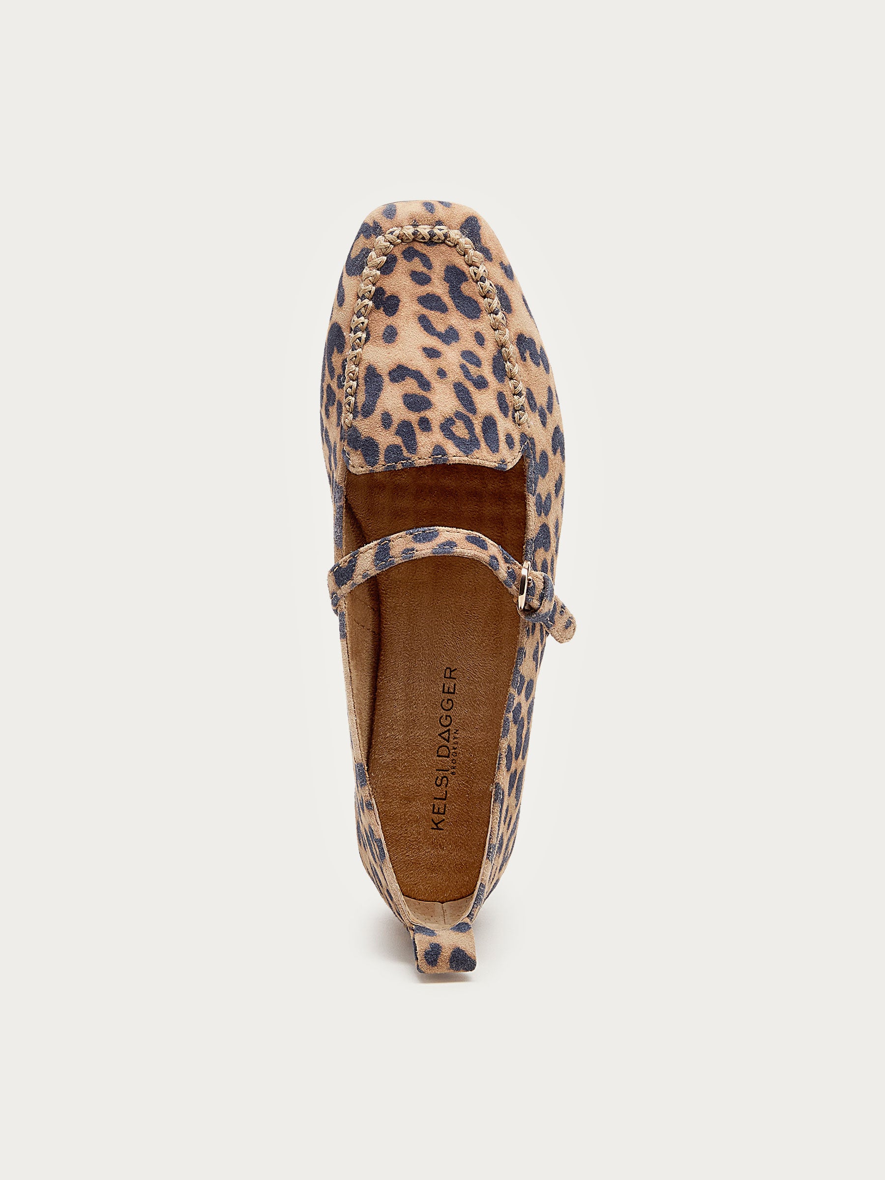 Ferry Leopard Mary Jane Flats