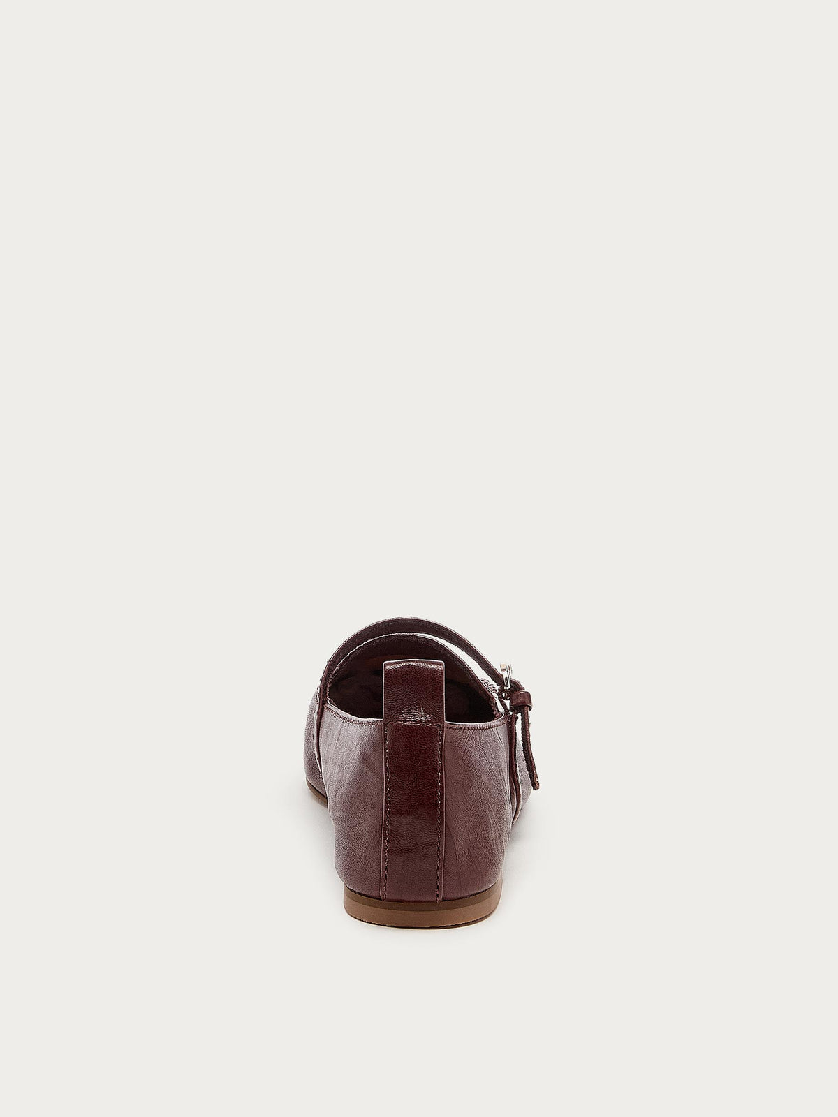 Ferry Warm Brown Mary Jane Flats