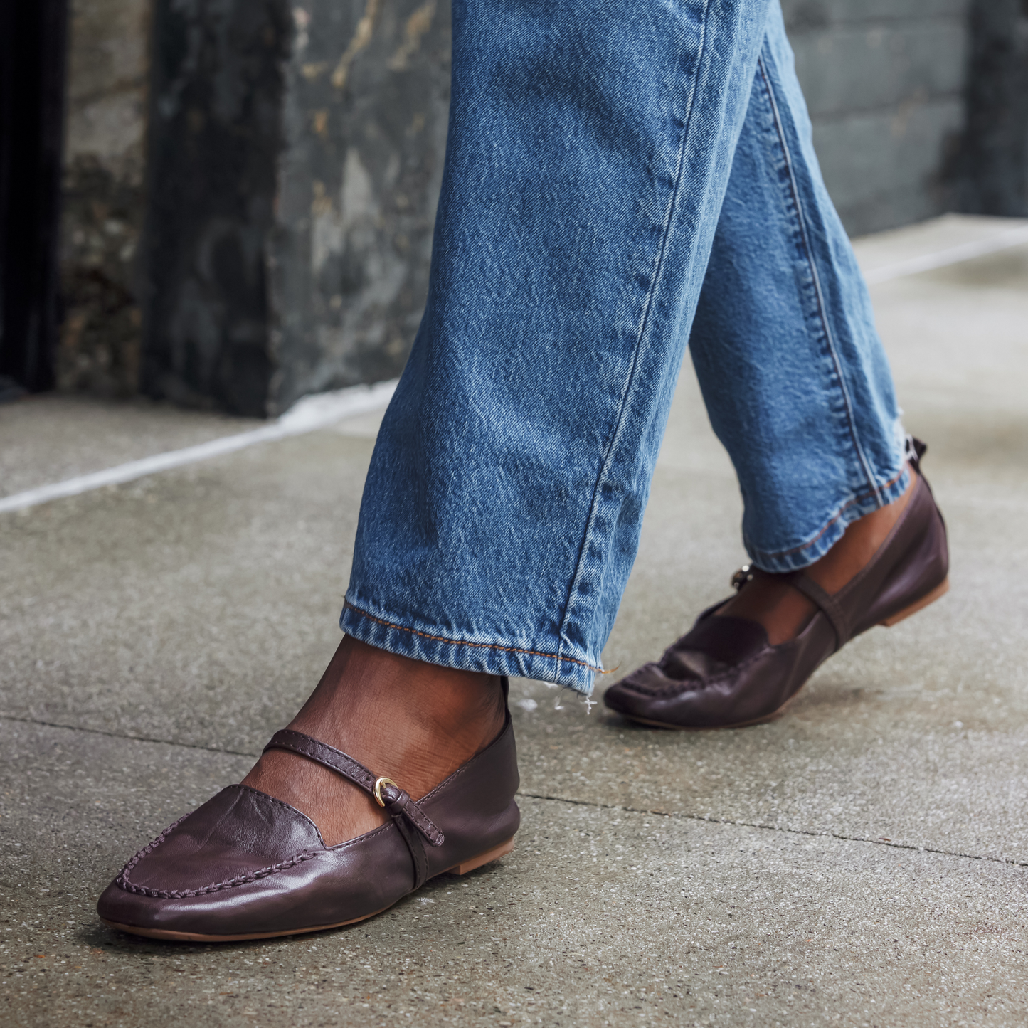 Ferry Cacao Mary Jane Flat