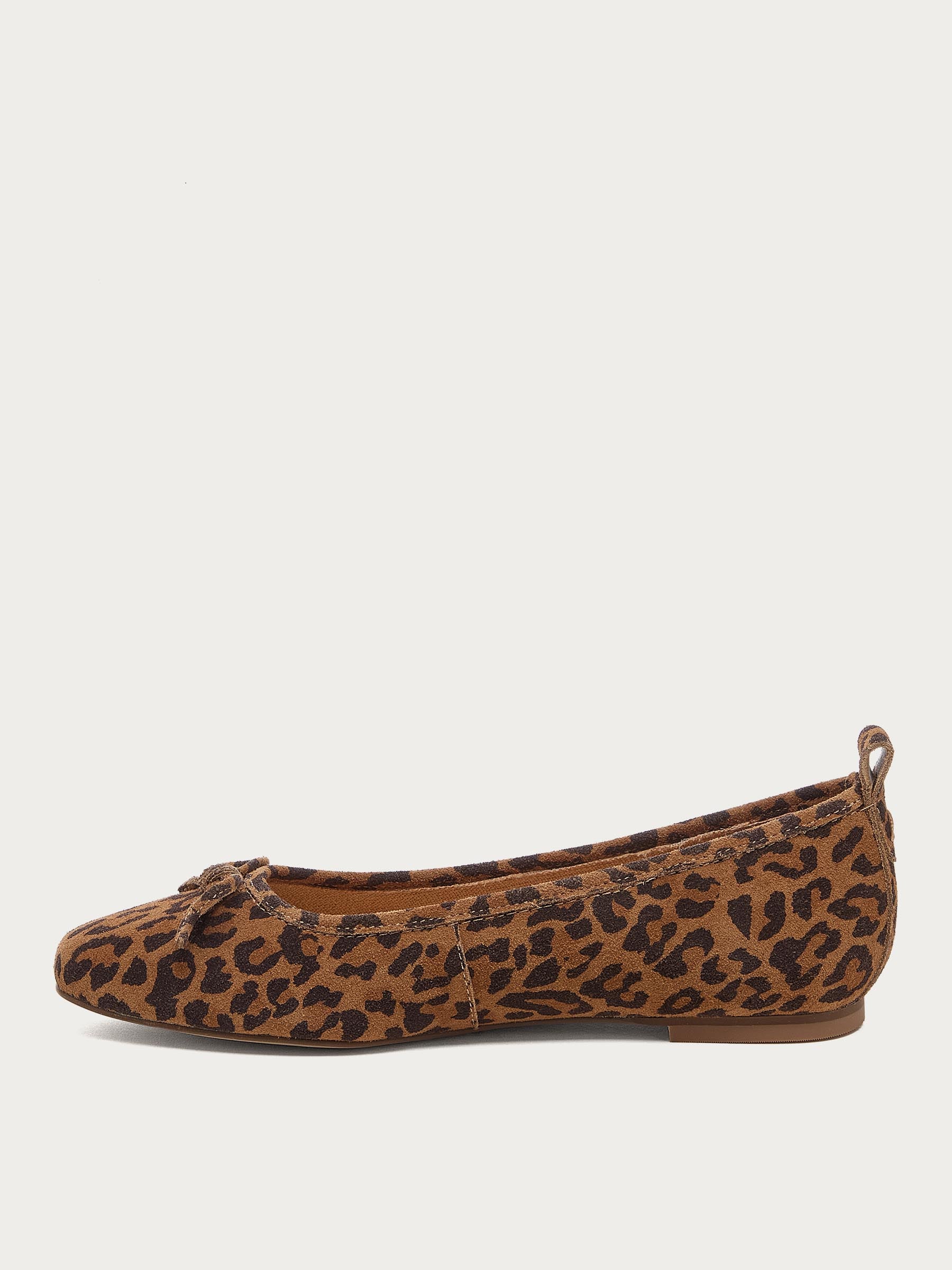 Frankie Leopard Ballet Flats