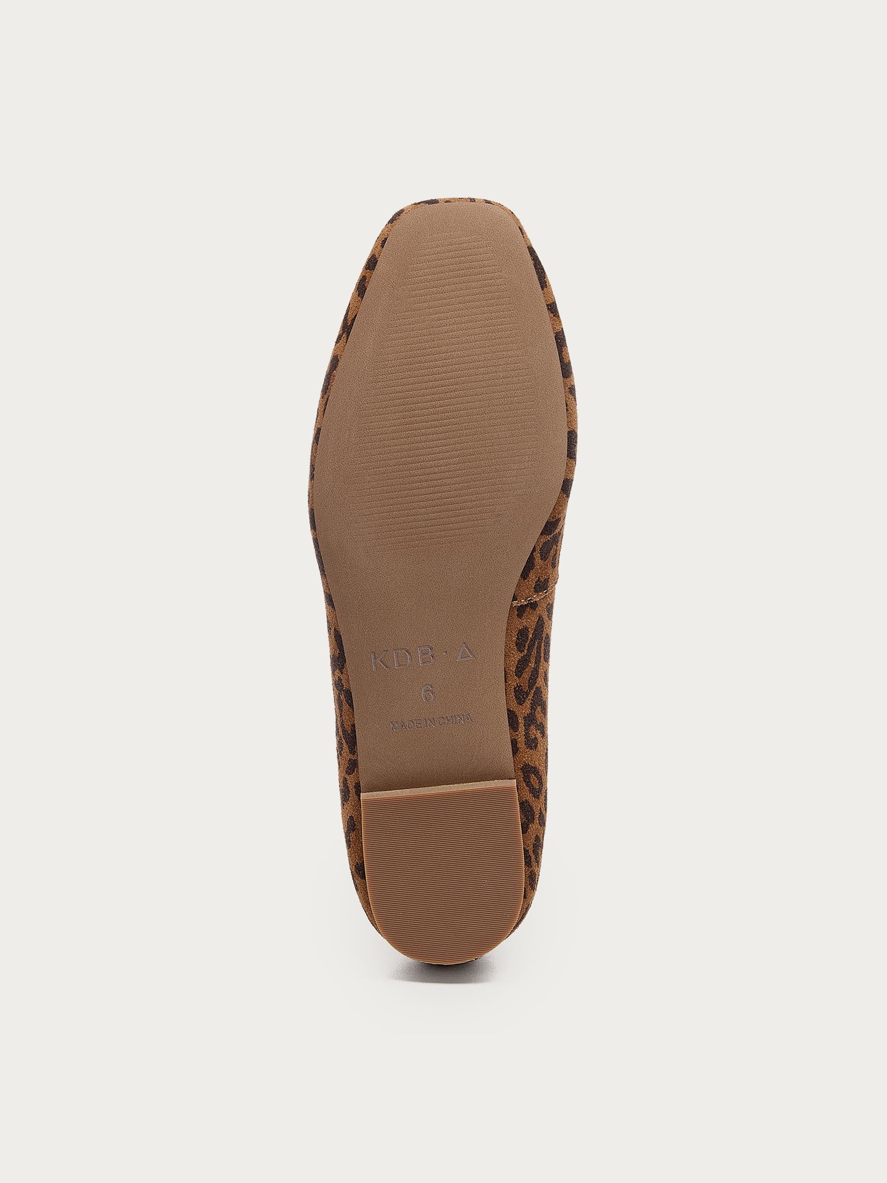 Frankie Leopard Ballet Flats