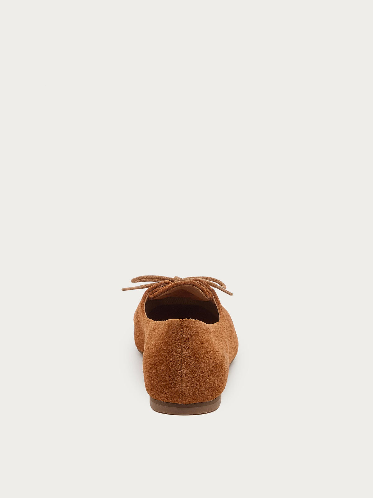 Freddie Cognac Ballet Flats