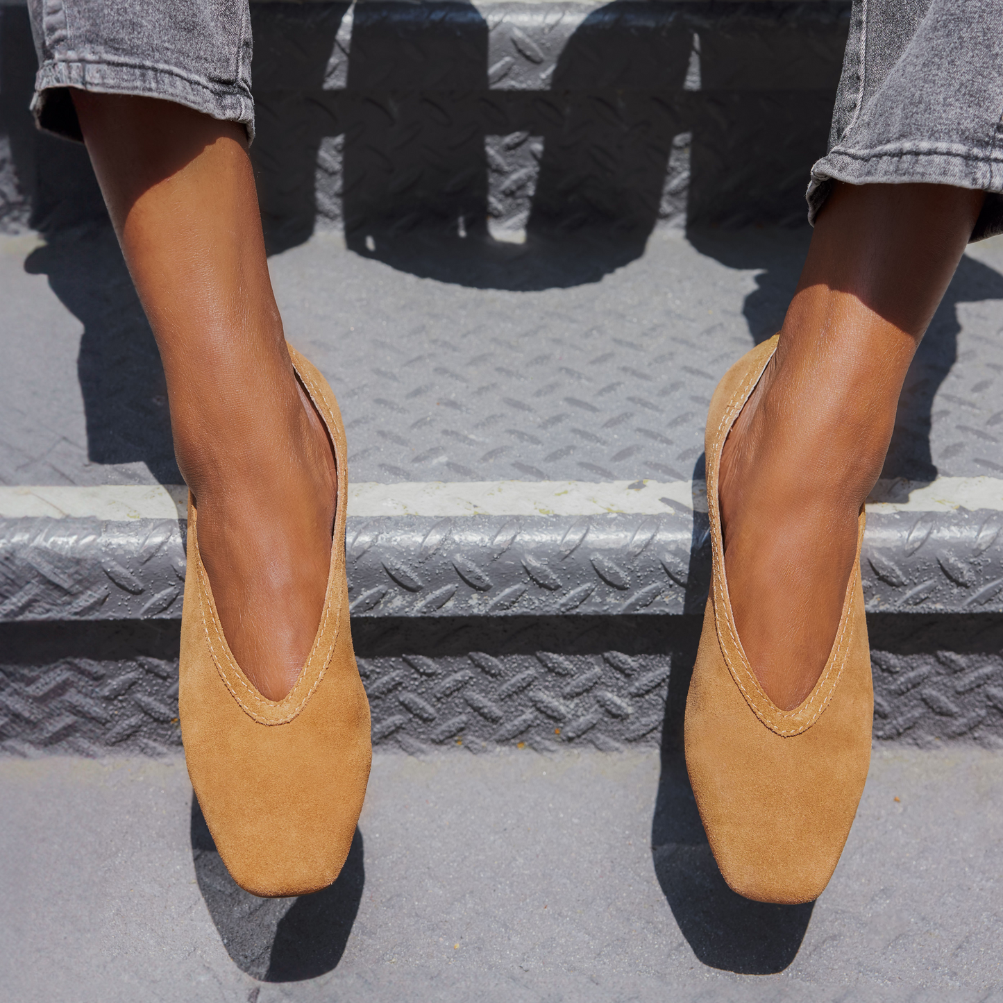 Freya Honey Ballet Flats