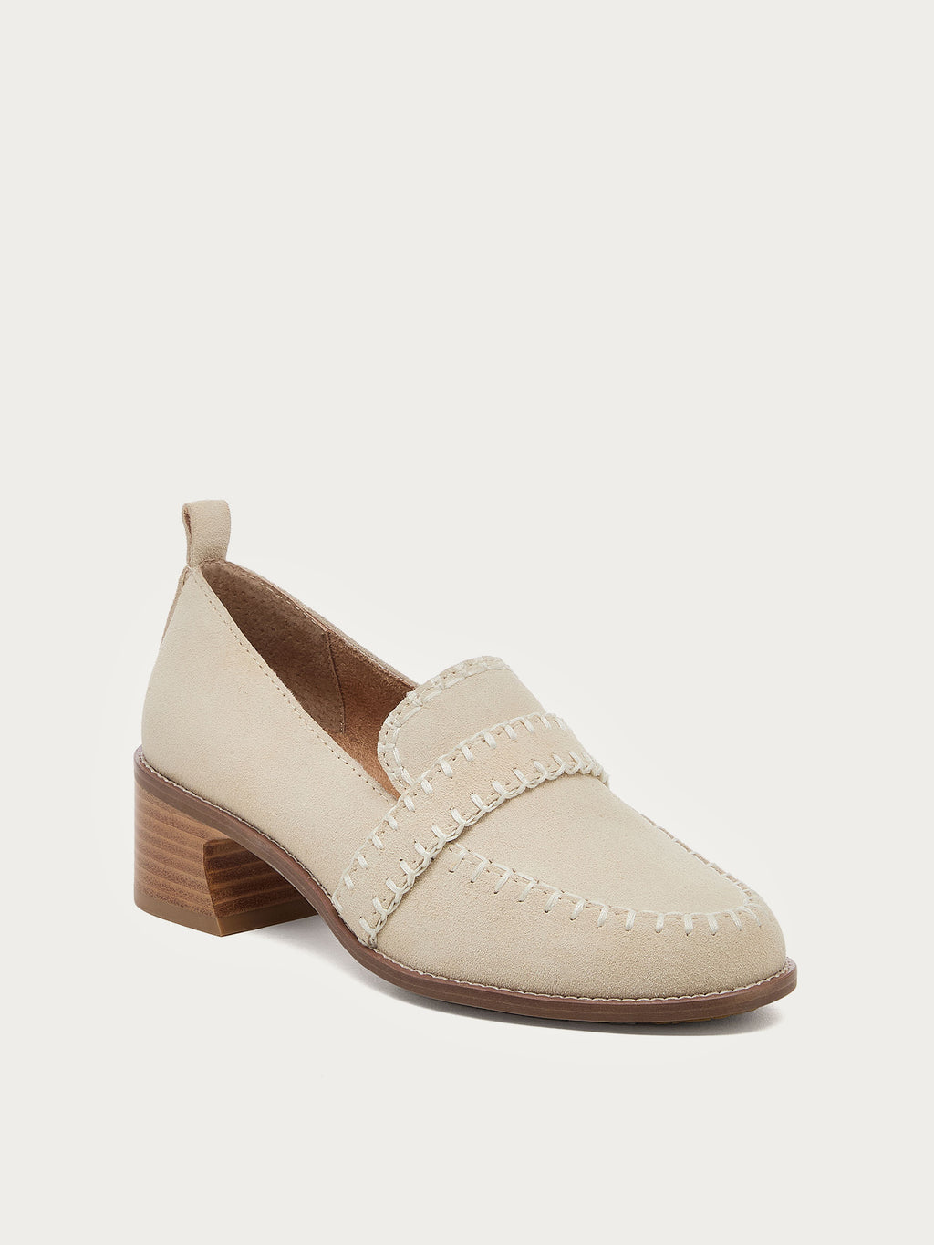 Halo Dune Block Heel Loafer