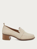Halo Dune Block Heel Loafer
