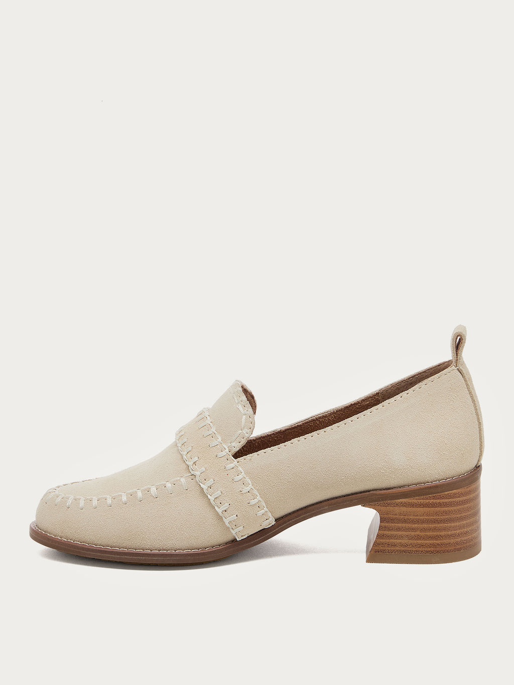 Halo Dune Block Heel Loafer