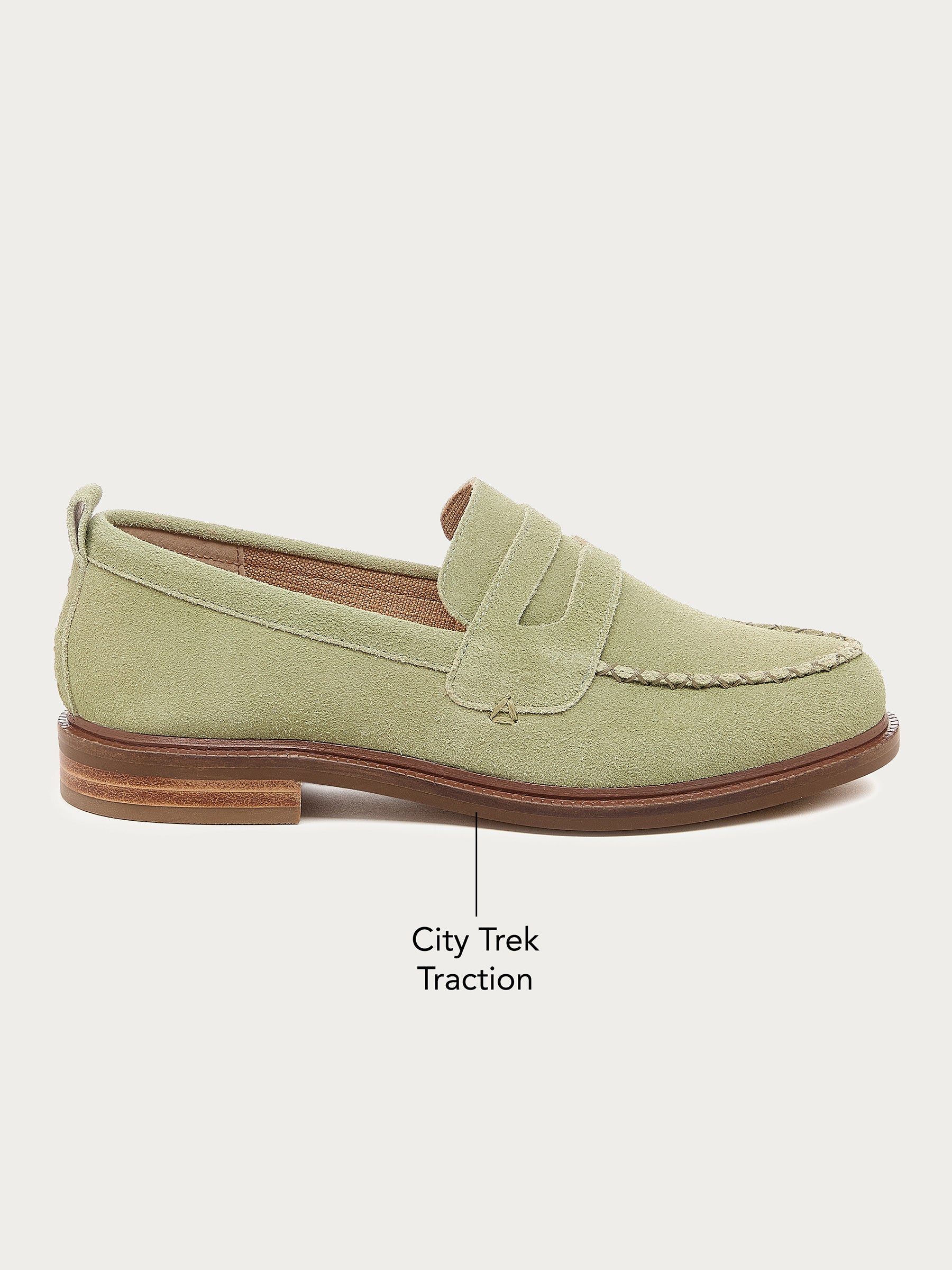 Lens Thyme Suede Loafers