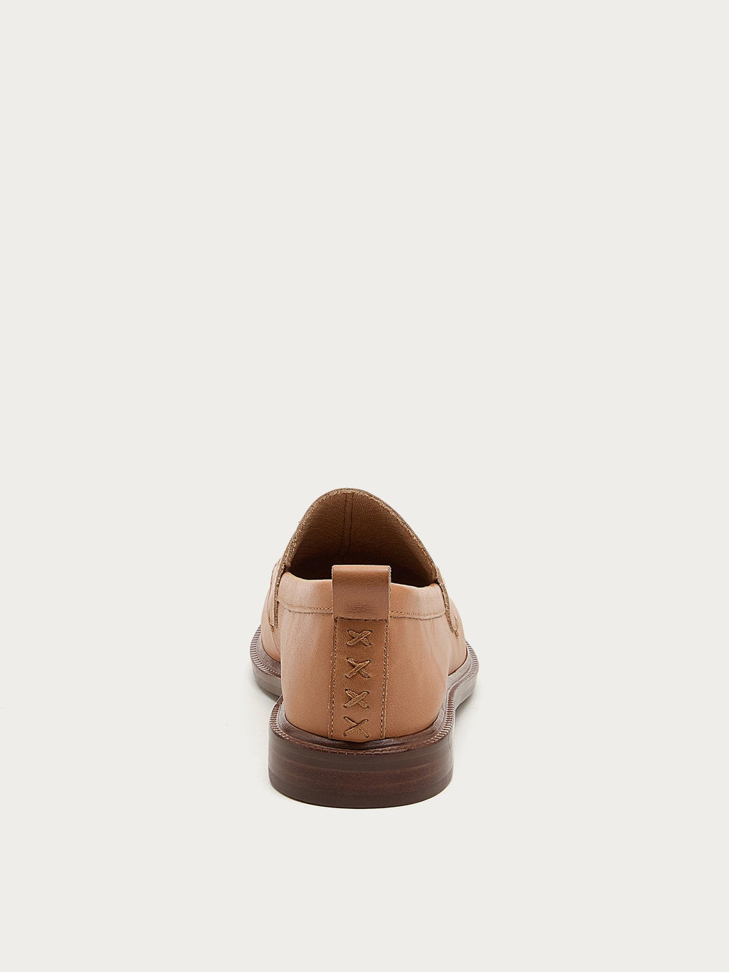 Lens Cookie Dough Leather Loafers