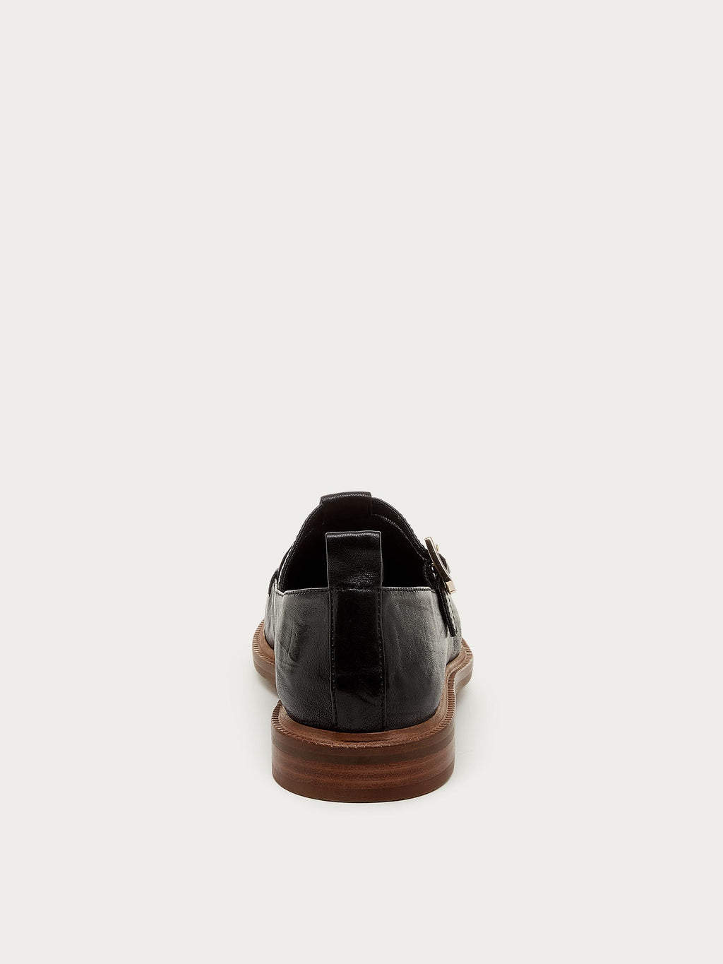 Lou Black T-Strap Mary Jane Loafers
