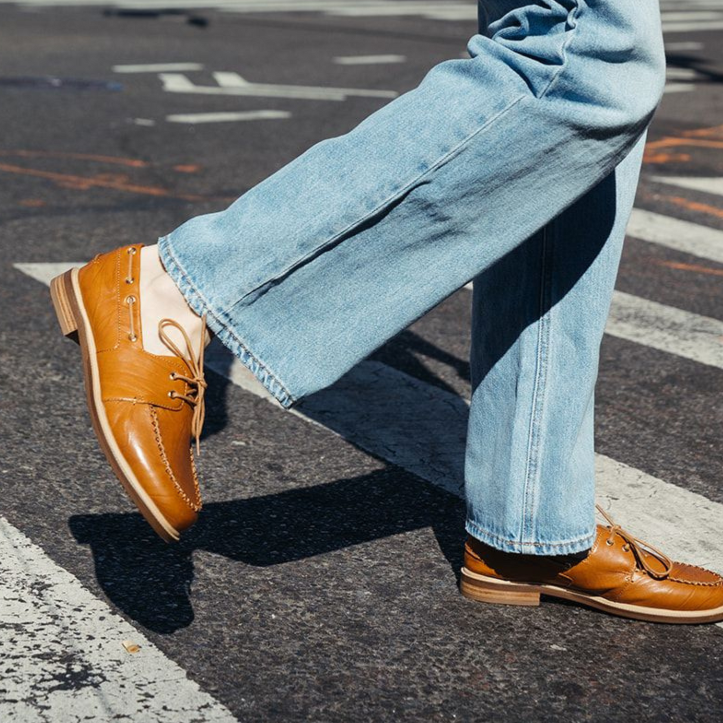 Linny Fox Leather Boat Shoe | Women's Boat Shoe