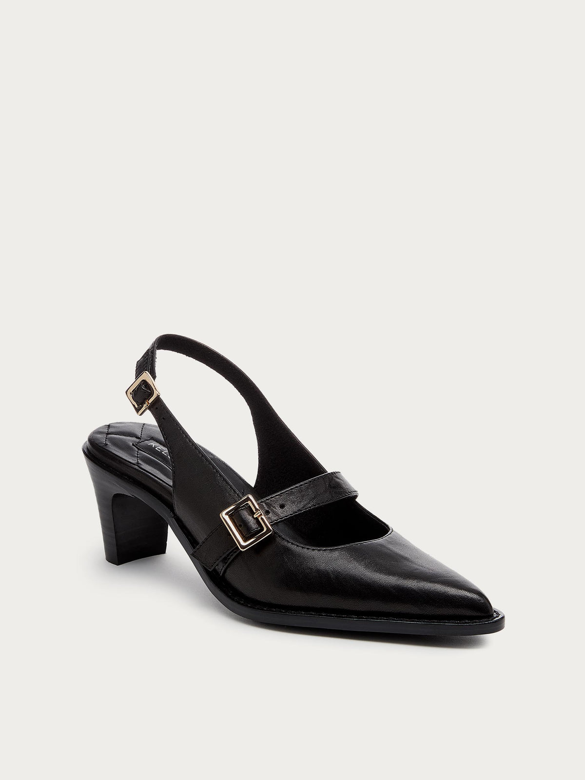 Maeve Black Mary Jane Pump
