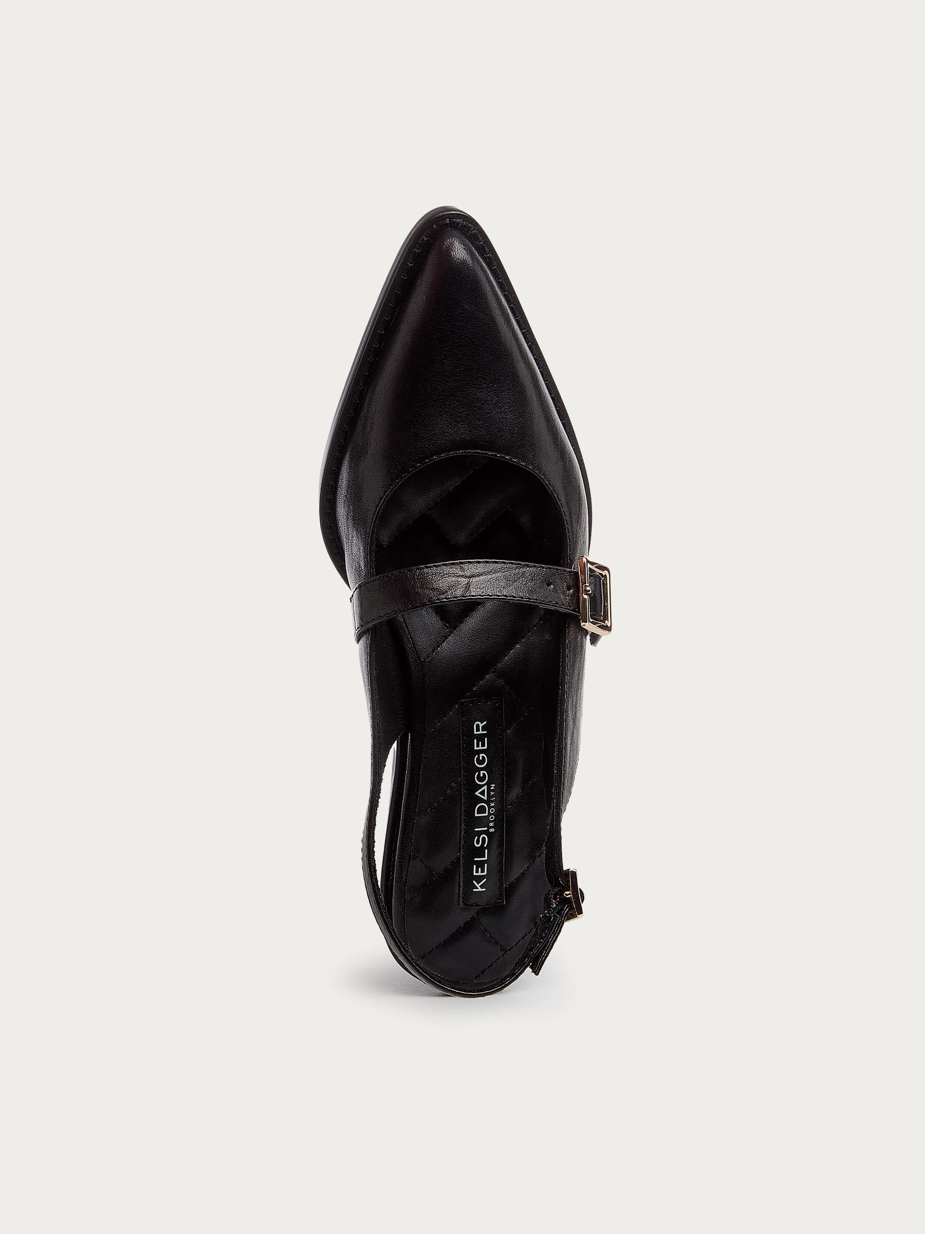 Maeve Black Mary Jane Pump