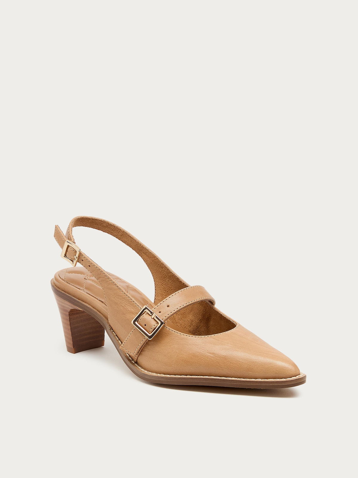Maeve Oatmeal Mary Jane Pump