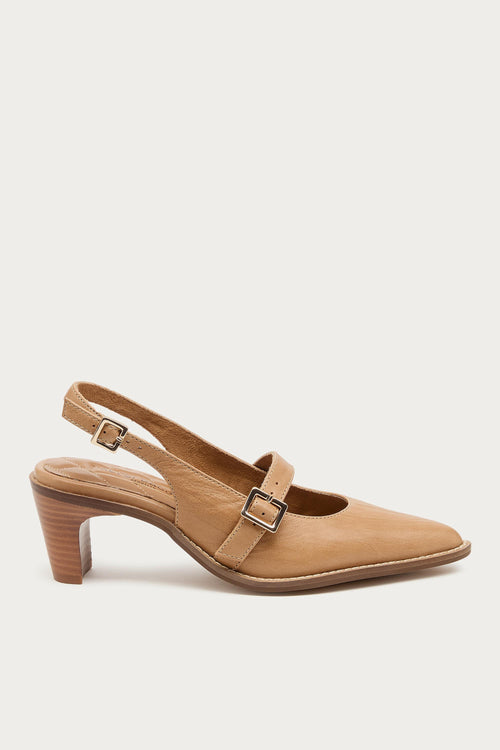 Maeve Oatmeal Mary Jane Pump