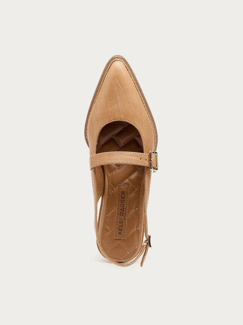 Maeve Oatmeal Mary Jane Pump