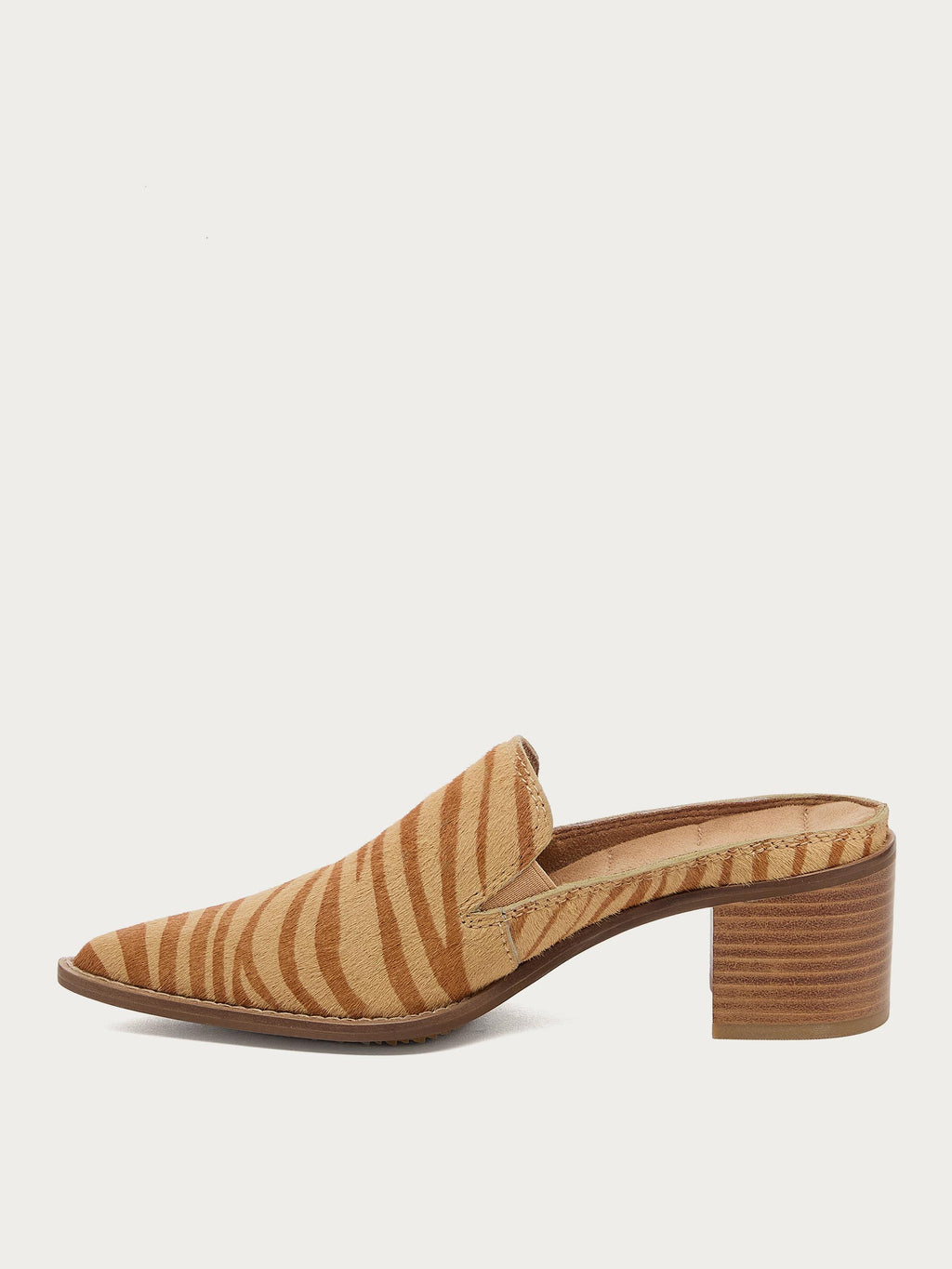 Mason Zebra Pointed Mules