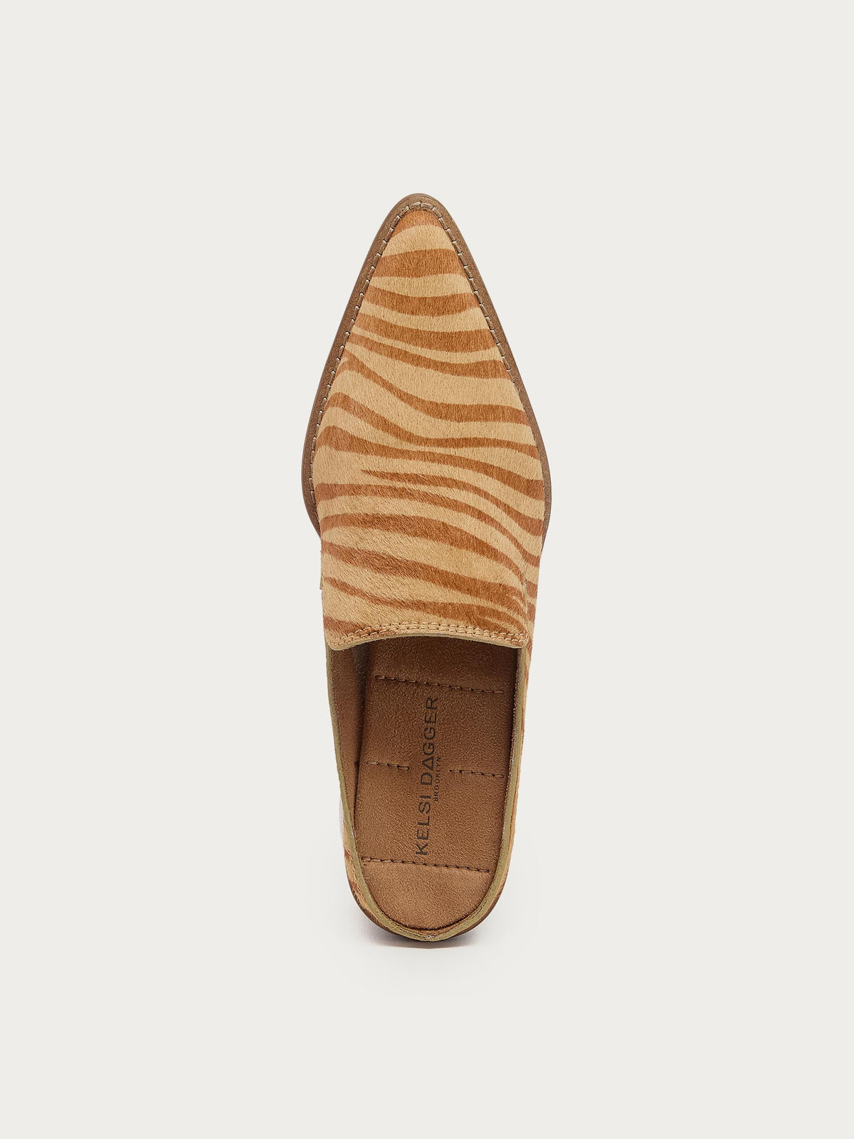 Mason Zebra Pointed Mules