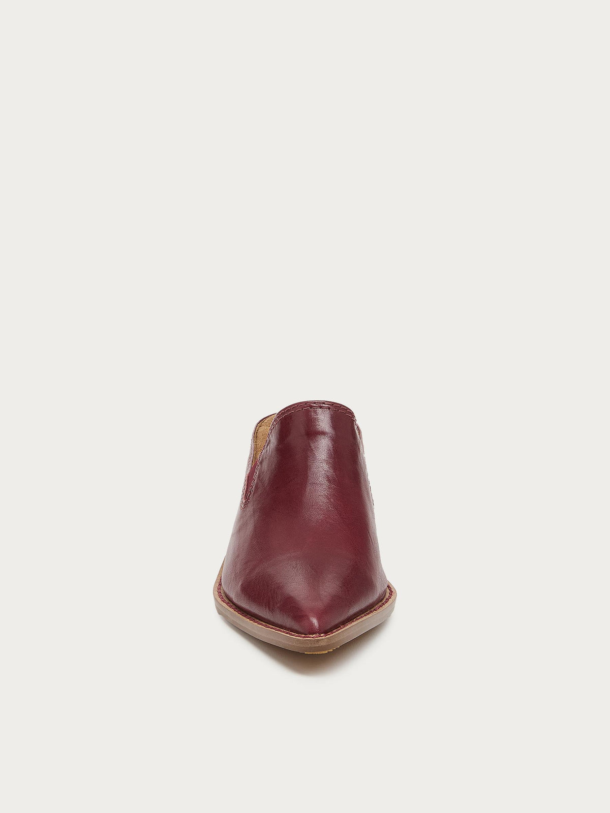 Mason Merlot Pointed Toe Mules