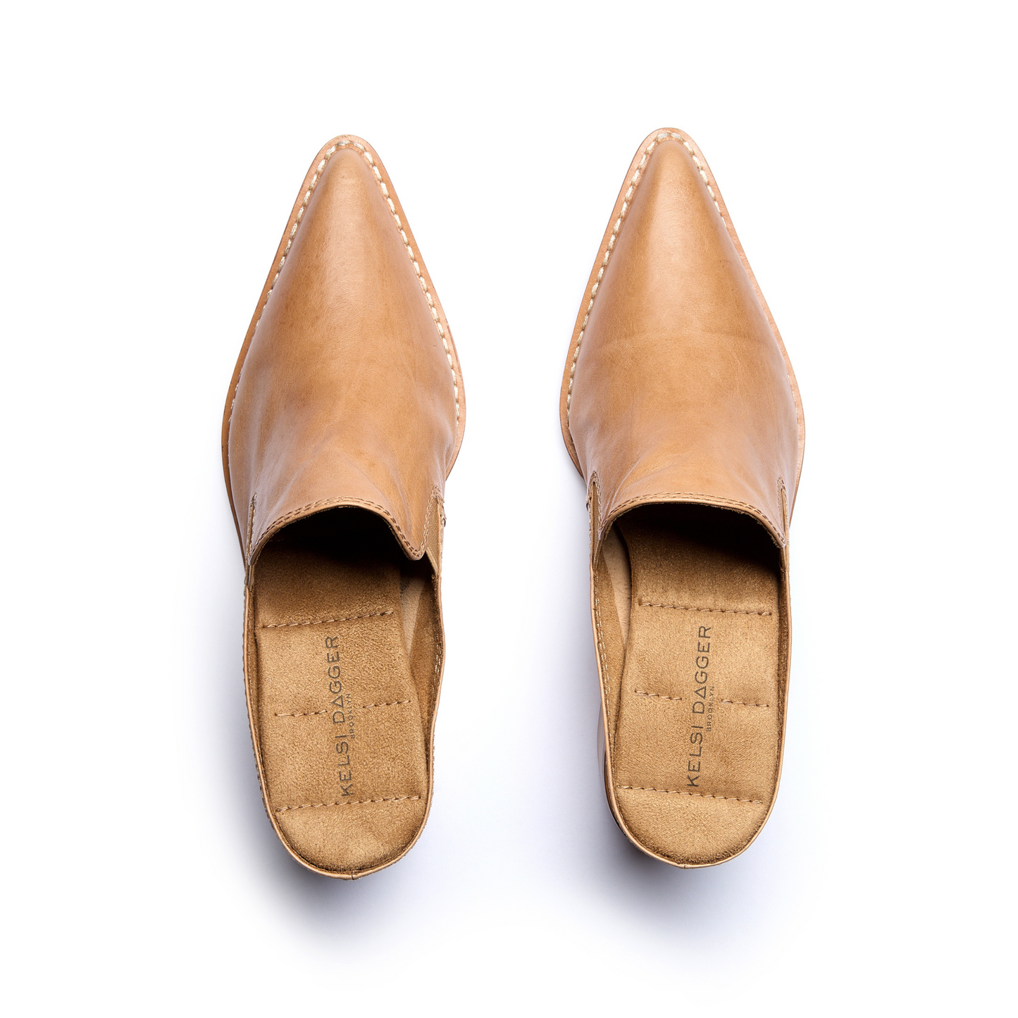 Kelsi Dagger Brooklyn Women's Lock Black Shearling Mules