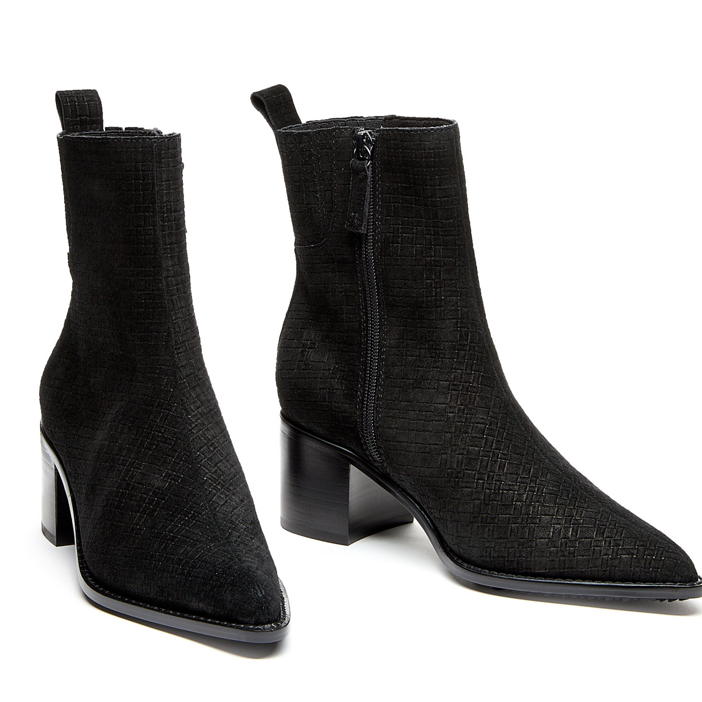 Kelsi Dagger Brooklyn Women's Lock Black Shearling Mules