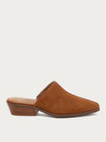 Pierce Burnt Cognac Mules