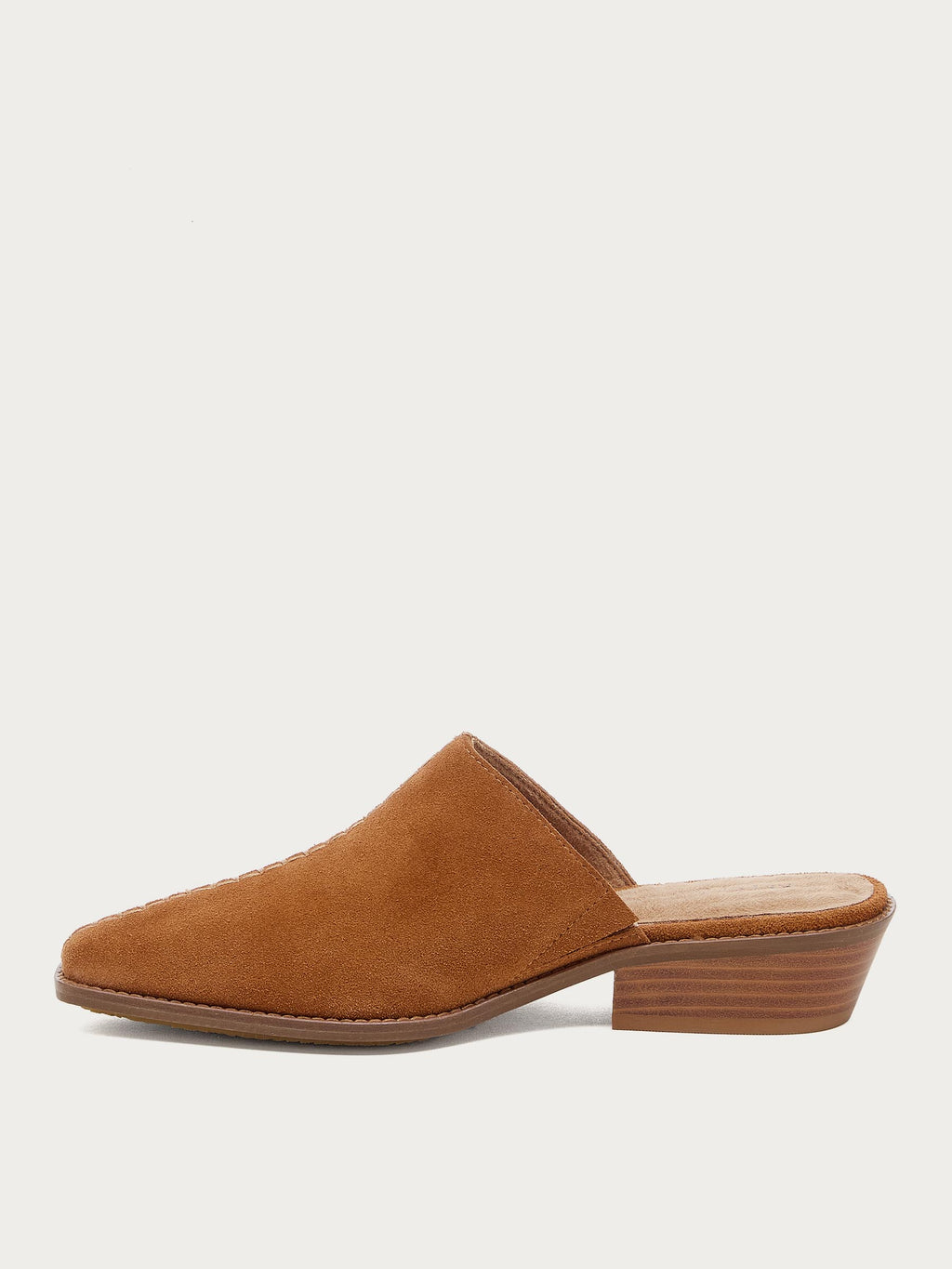 Pierce Burnt Cognac Mules