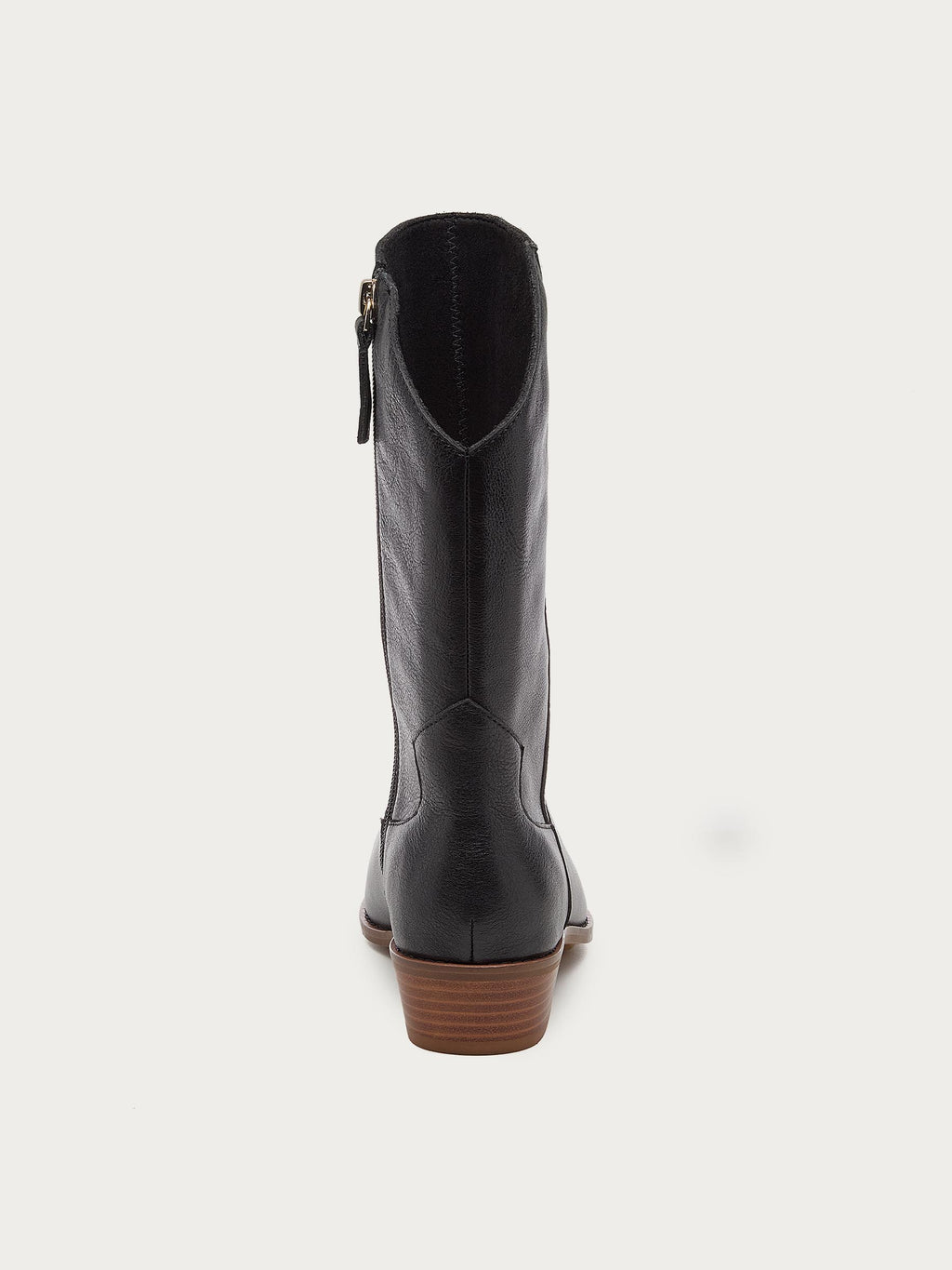 Piper Black Leather Boot