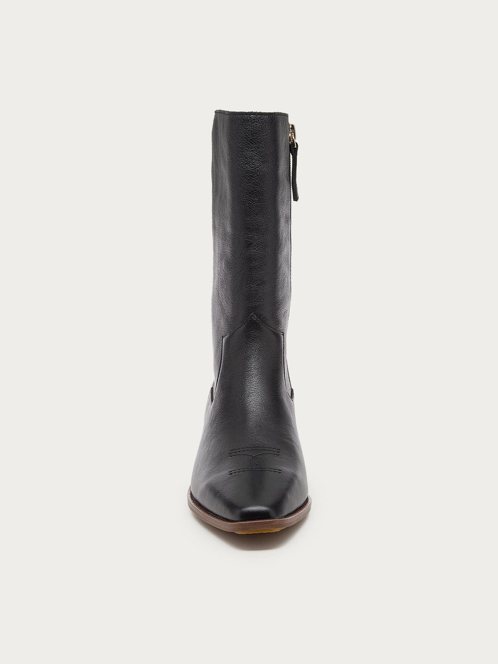 Piper Black Leather Boot