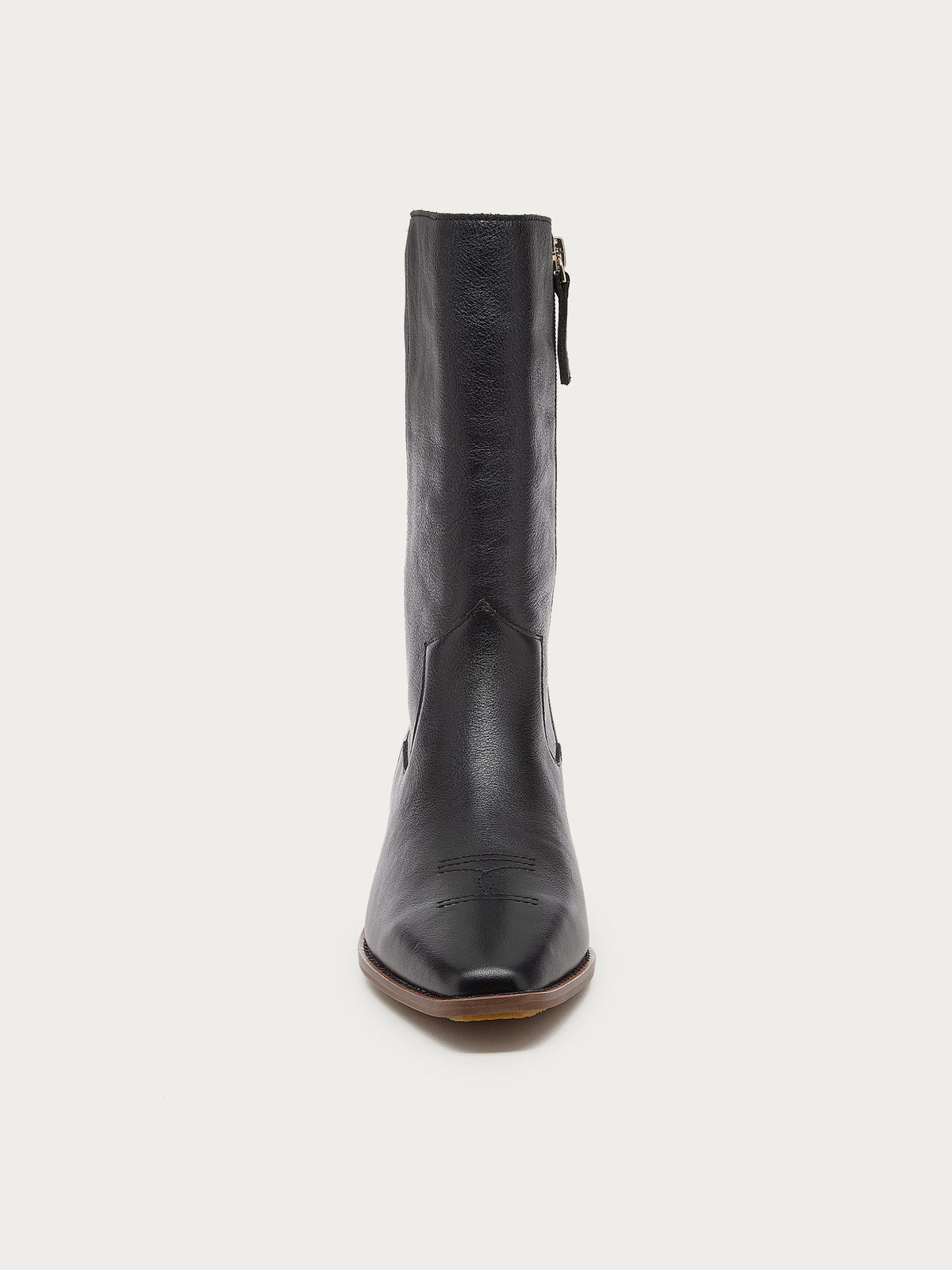 Piper Black Leather Boot