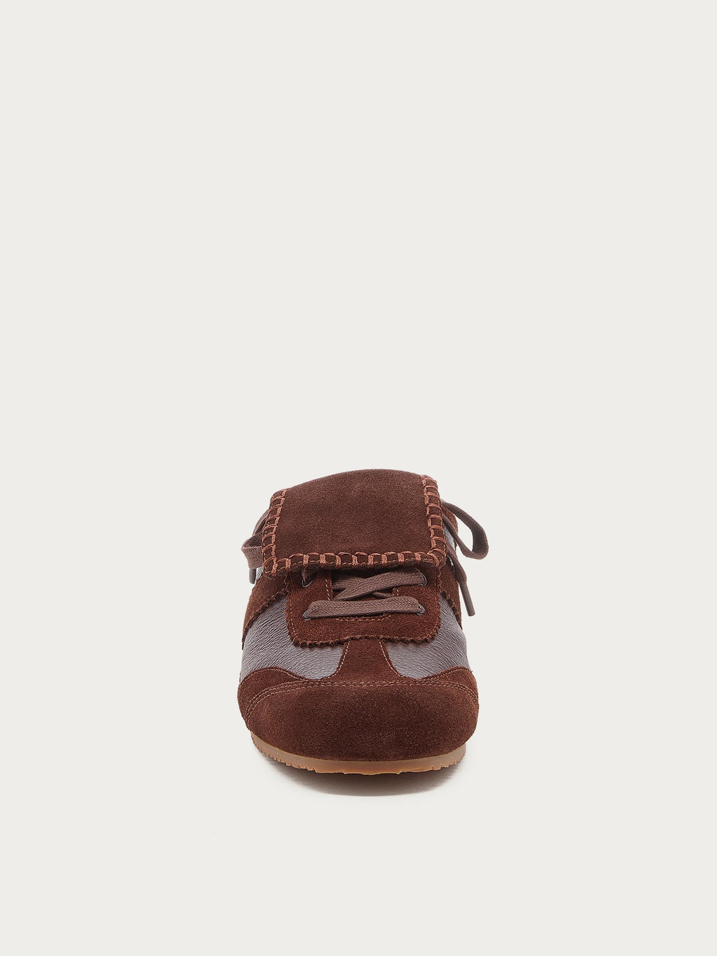 Scotty Brown Lace-up Sneaker Mule