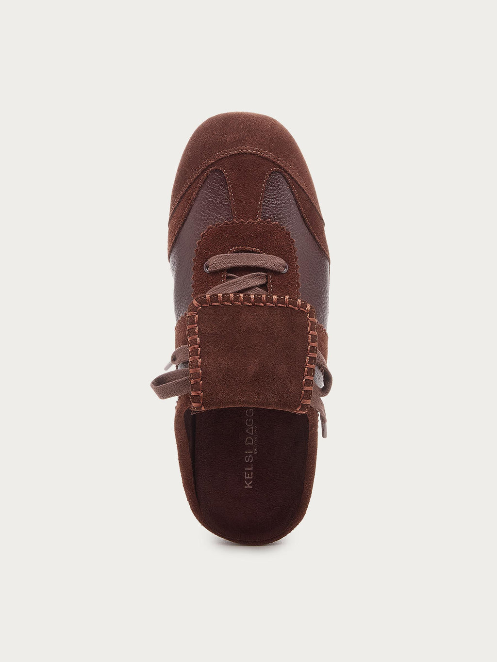 Scotty Brown Lace-up Sneaker Mule
