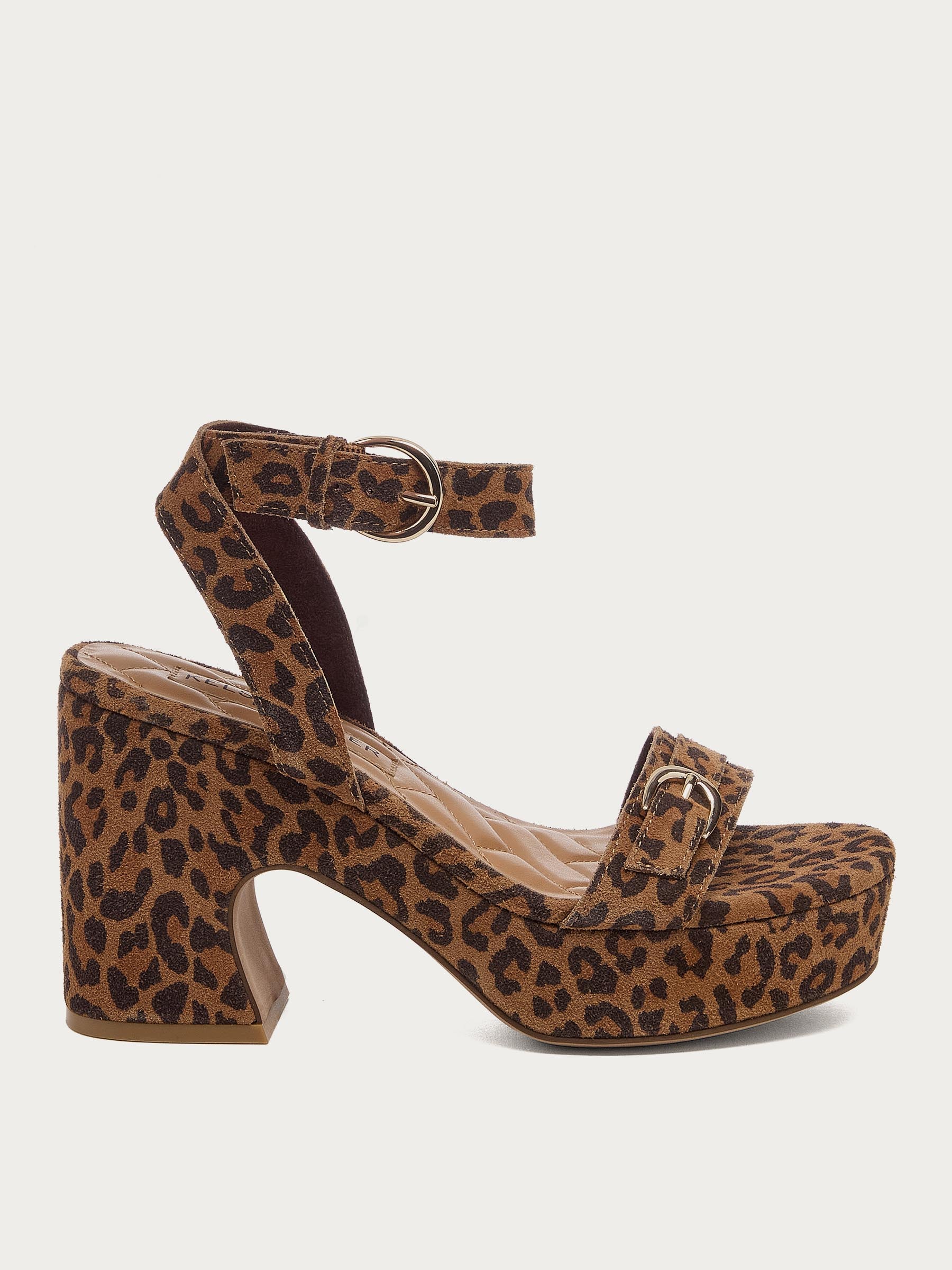 Wendy Leopard Suede Heel