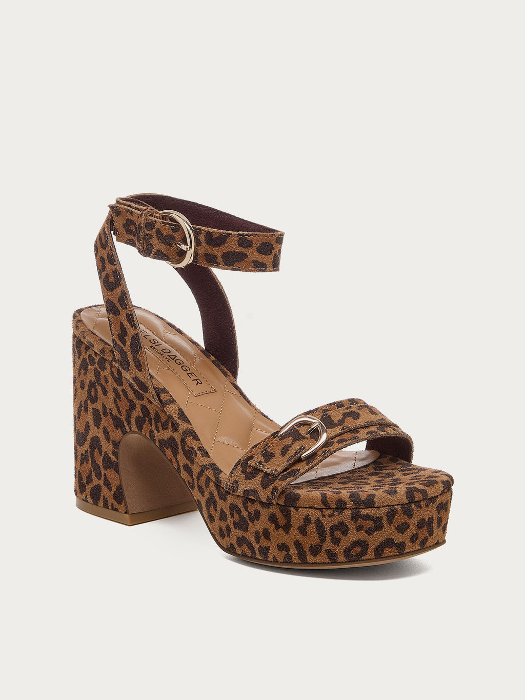 Wendy Leopard Suede Heel