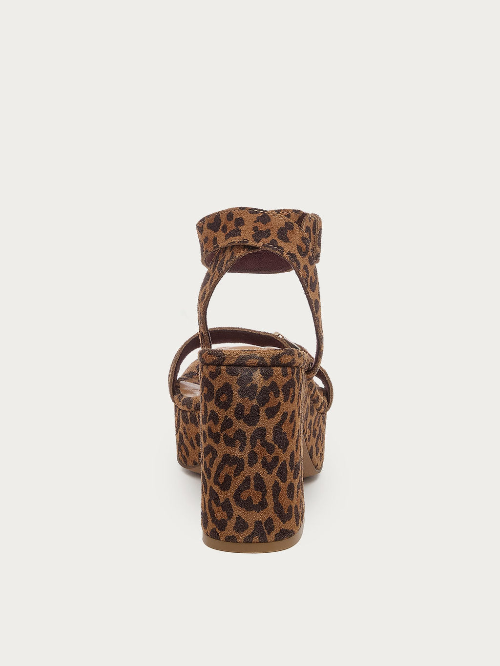 Wendy Leopard Suede Heel