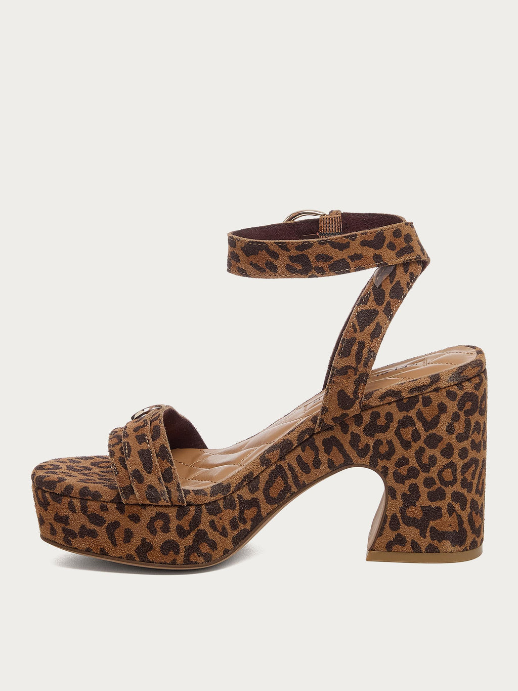 Wendy Leopard Suede Heel