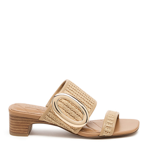 Ava Raffia Mule Sandal