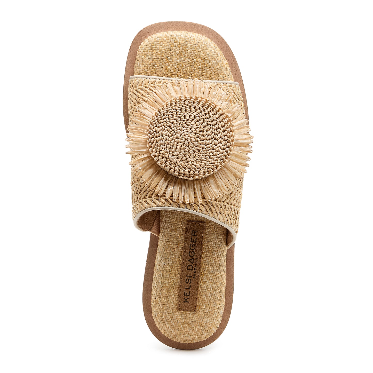 Bloom Natural Raffia Sandal