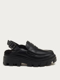 Bowery Black Lug Sole Loafer