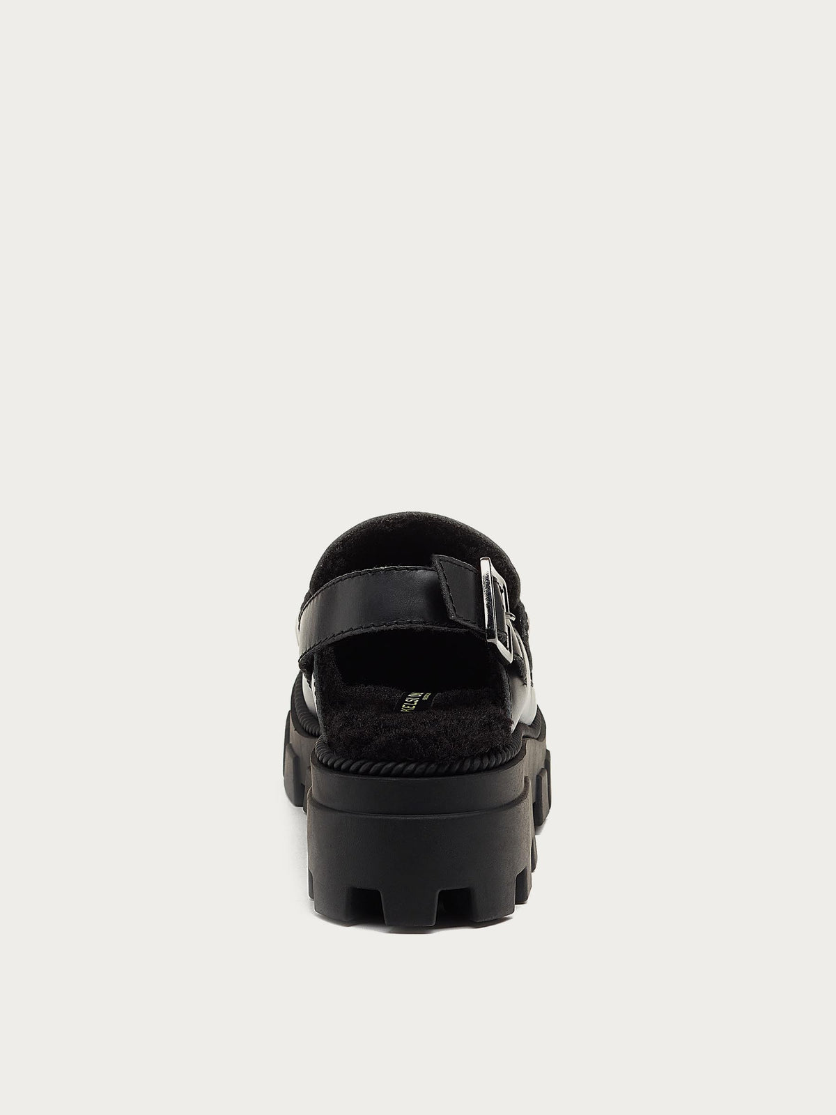 Bowery Black Lug Sole Loafer
