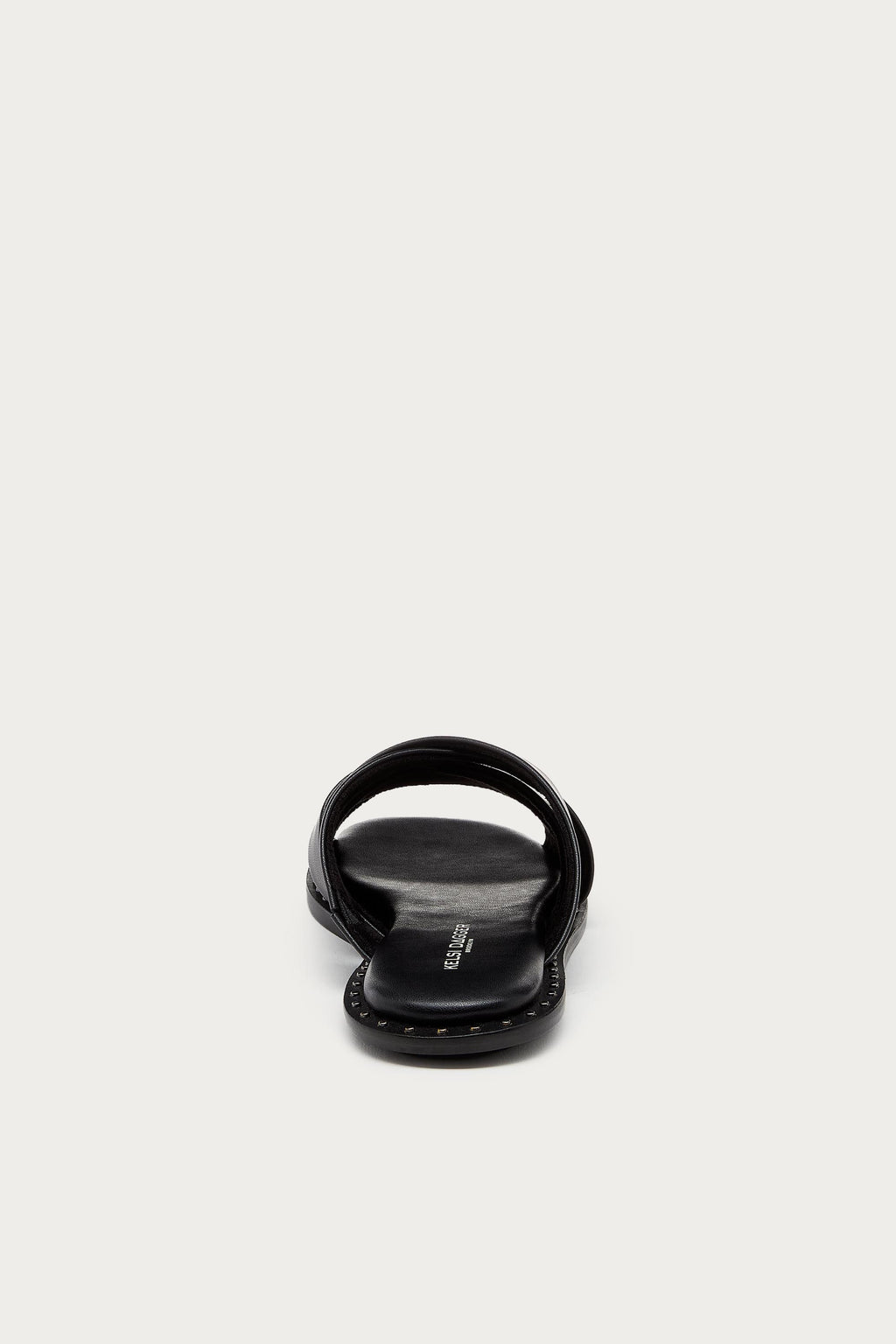 Bravo Black Leather Sandal