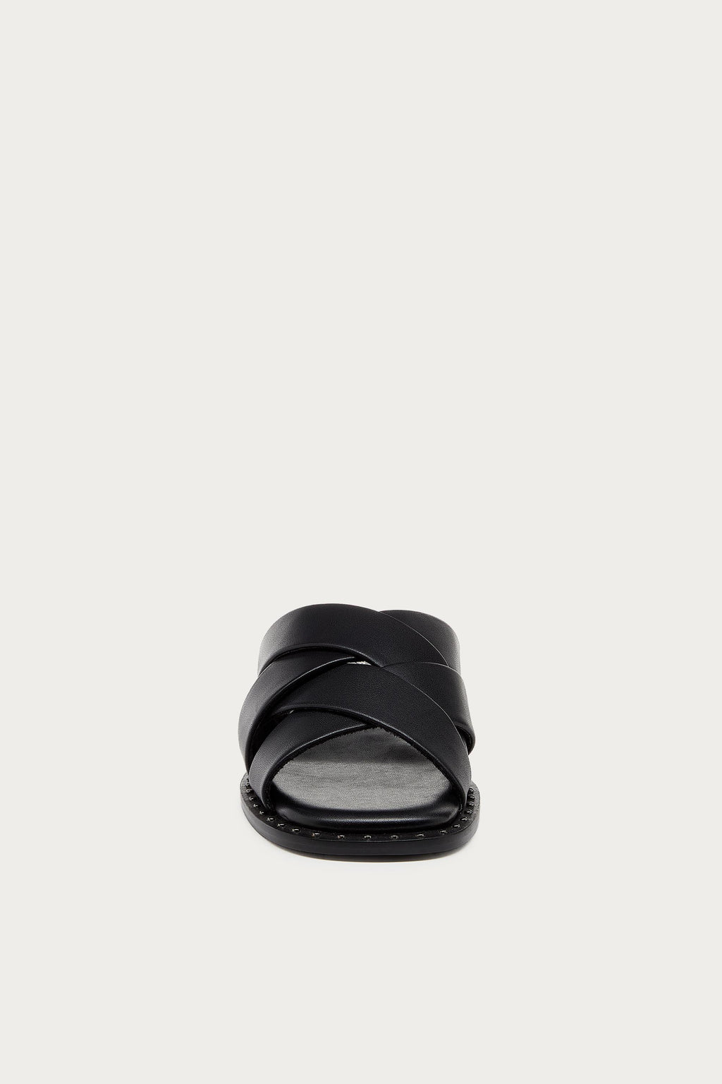 Bravo Black Leather Sandal