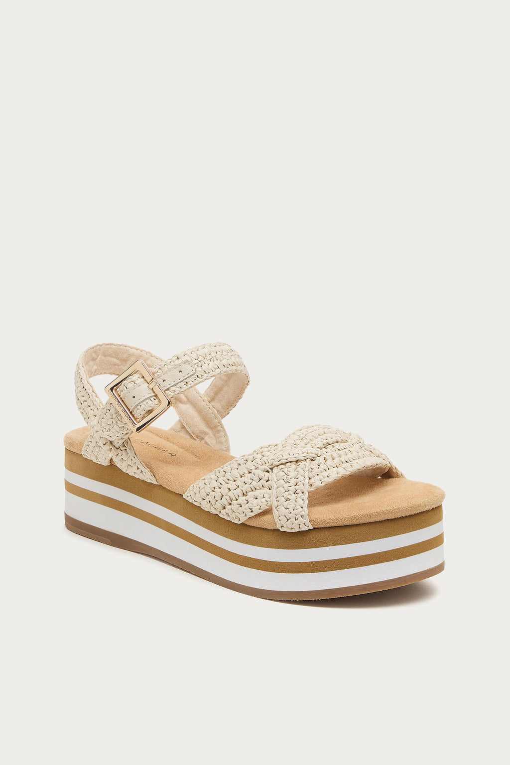 Breeze Raffia Platform Sandals