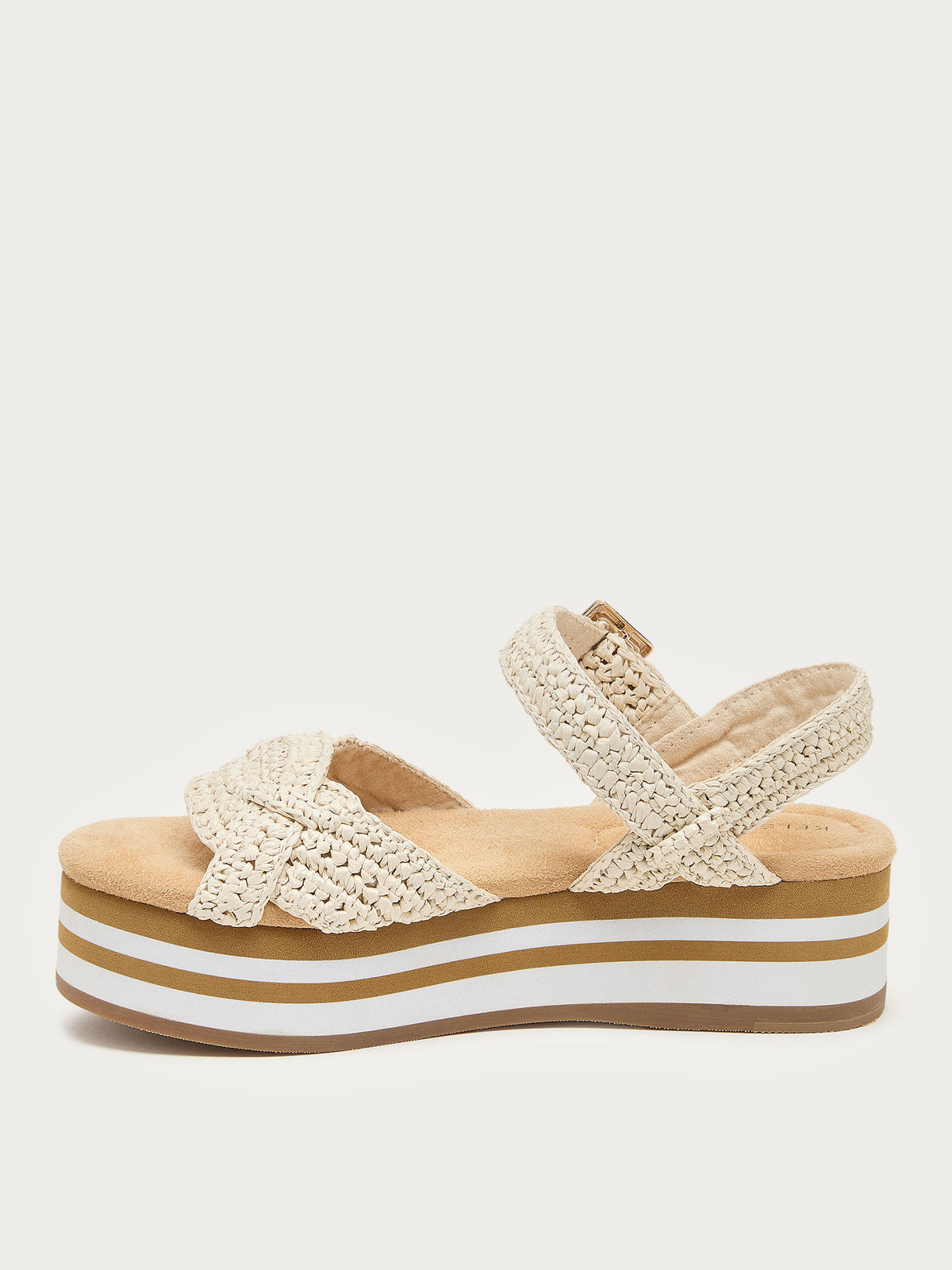 Breeze Raffia Platform Sandals