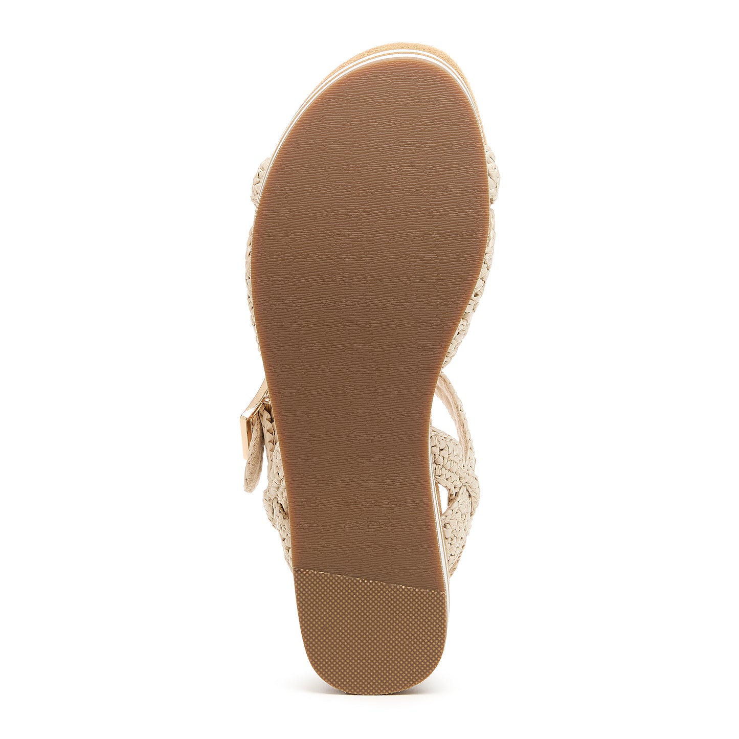 Kelsi Dagger Women's Breeze Raffia Platform Sandal in Shell