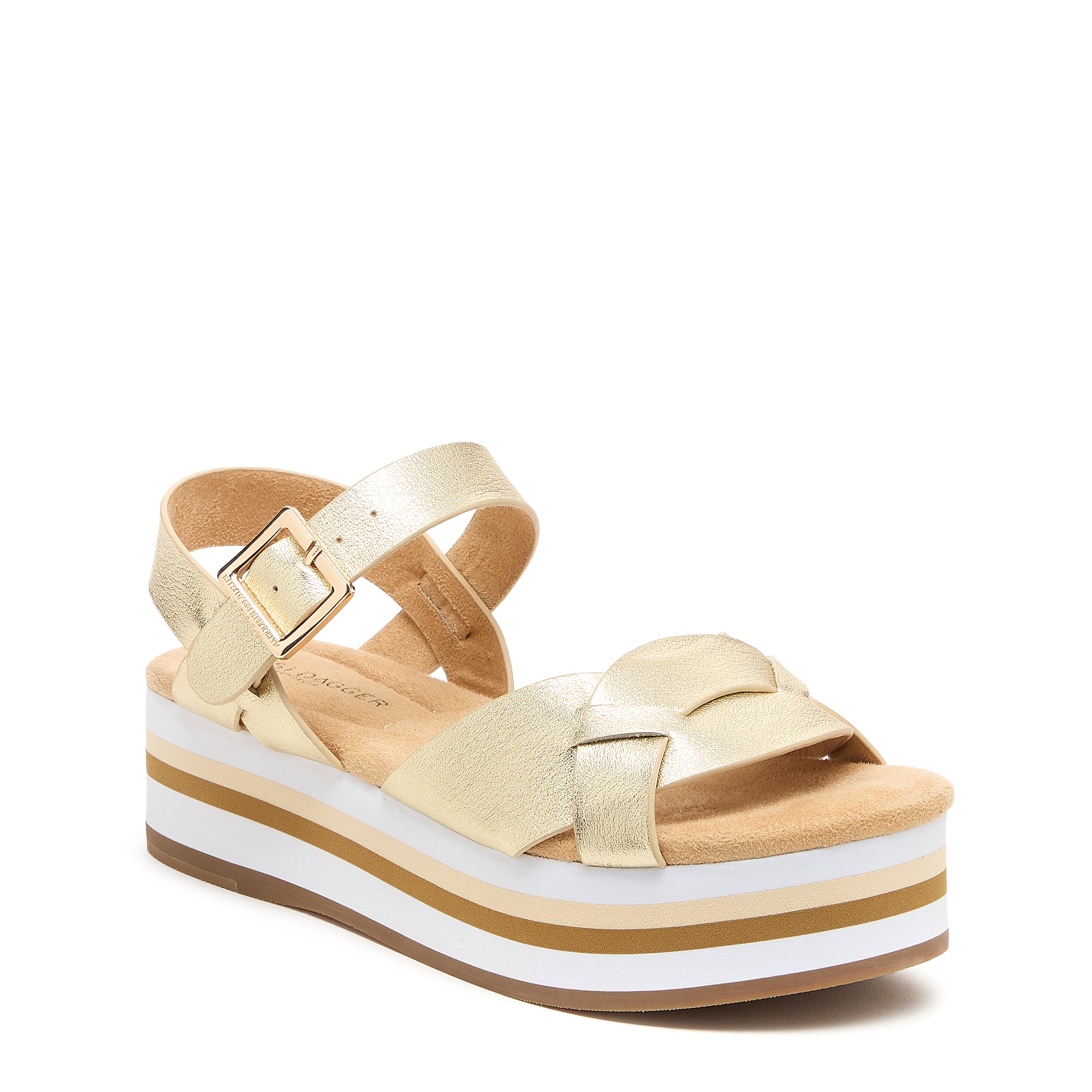 Kelsi Dagger Breeze Light Gold Platform Sandals – Kelsi Dagger BK