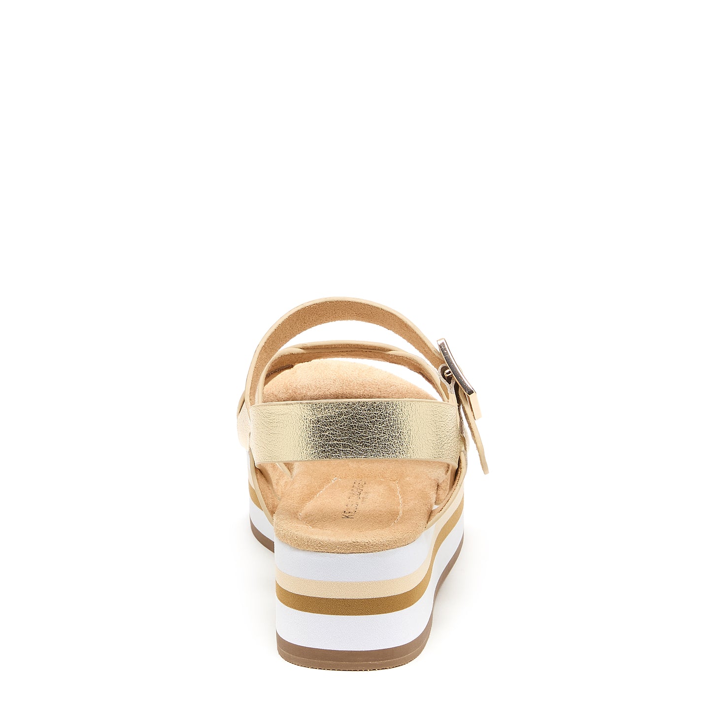 Kelsi Dagger Women's Breeze Light Gold Platform Sandal