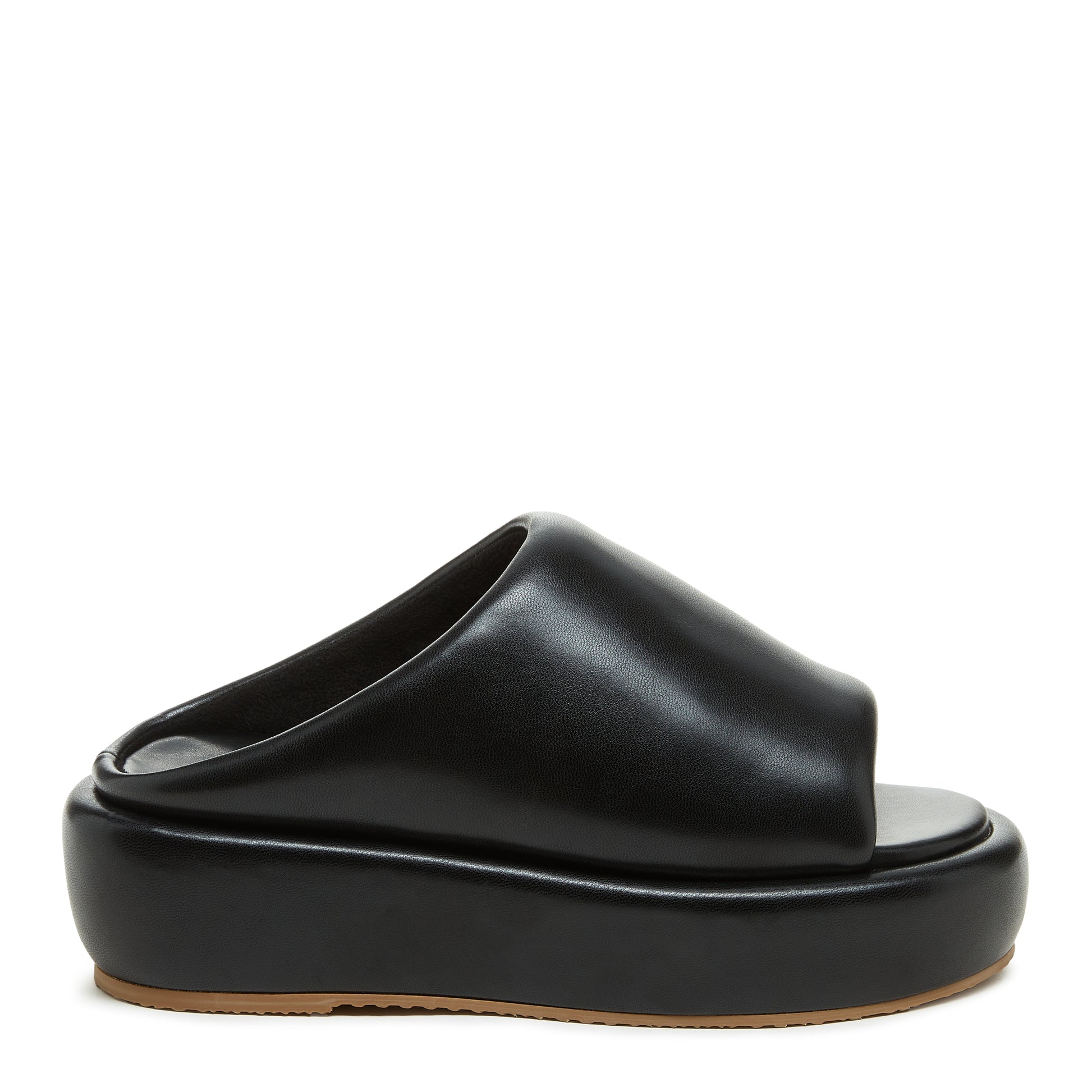 Bubble Black Platform Sandals | Women's platform slide sandal | Kelsi Dagger Brooklyn