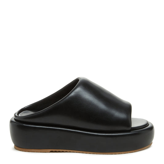 Bubble Black Platform Sandals | Women's platform slide sandal | Kelsi Dagger Brooklyn