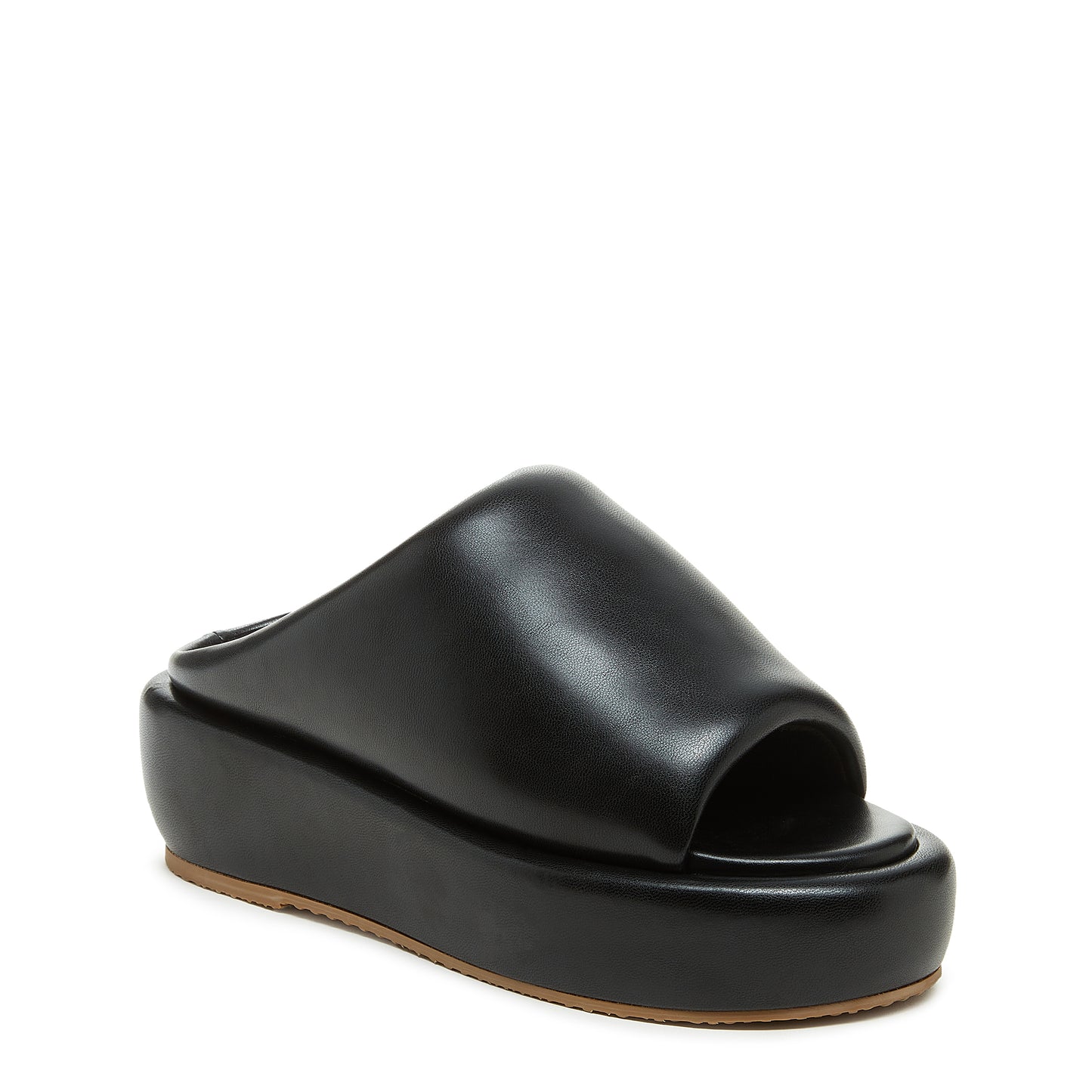 Bubble Black Platform Sandals | Comfortable women's platform slide sandal | Kelsi Dagger Brooklyn