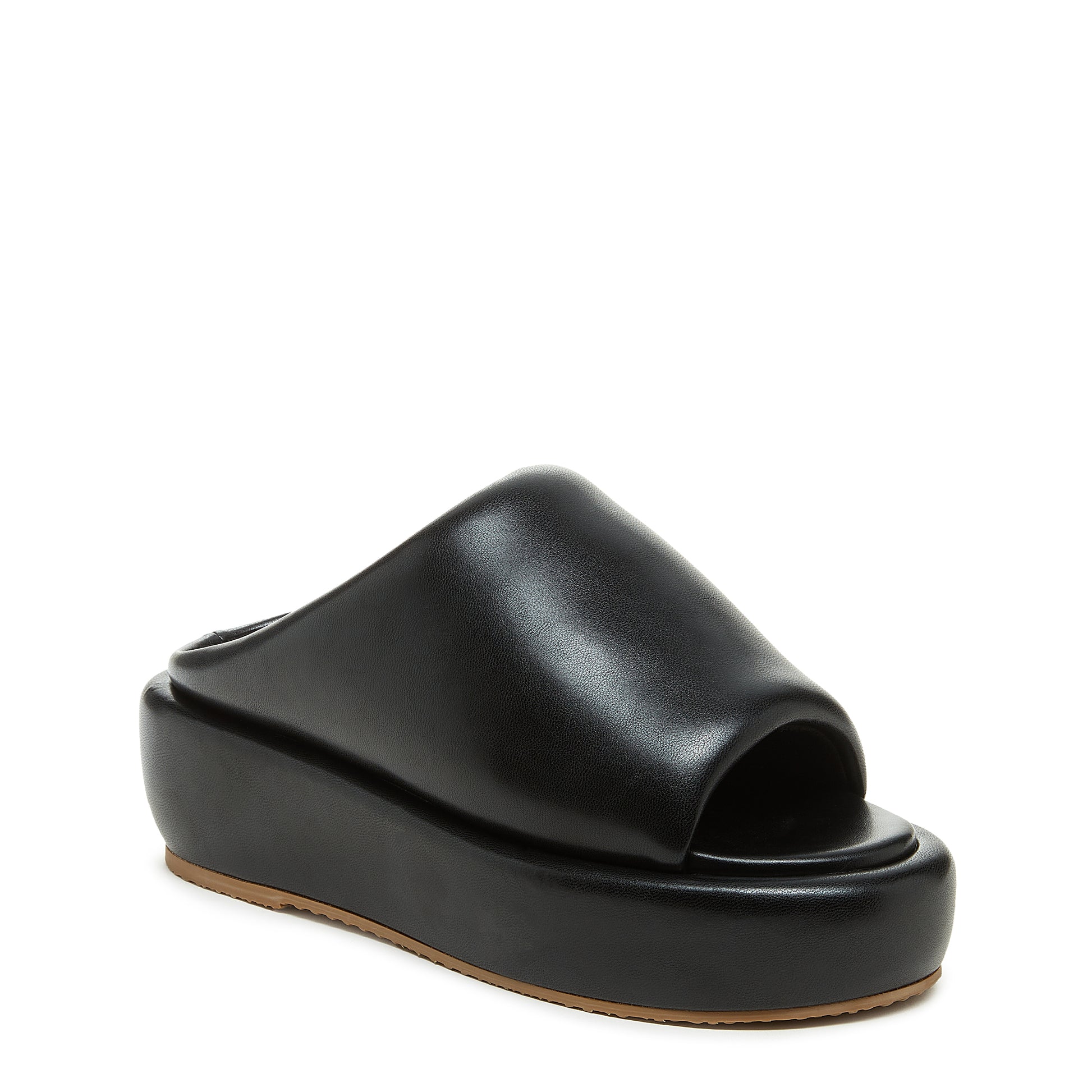 Bubble Black Platform Sandals | Comfortable women's platform slide sandal | Kelsi Dagger Brooklyn
